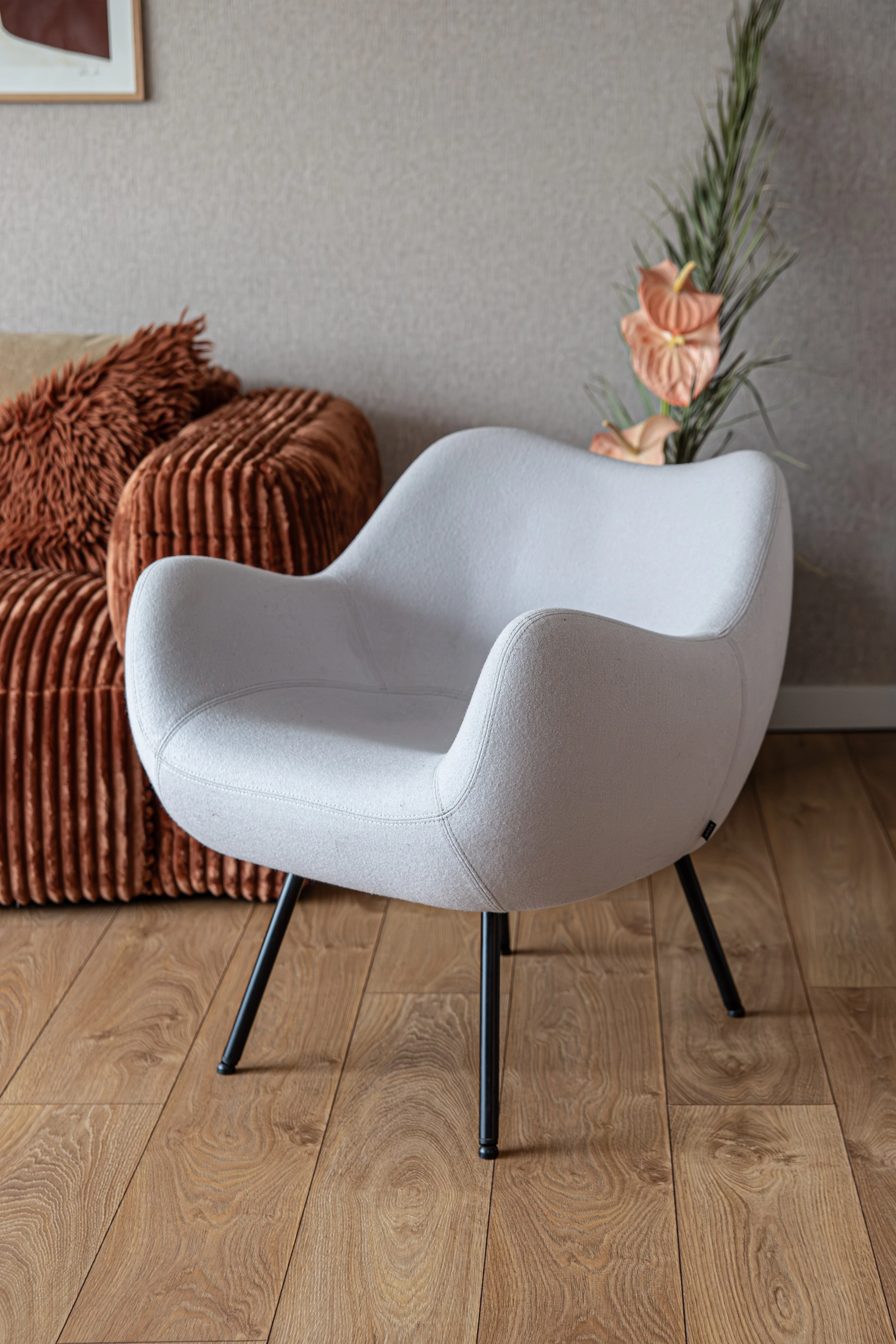 Fotel RM58 CLASSIC SOFT beżowy - poekspozycyjny - Image 5