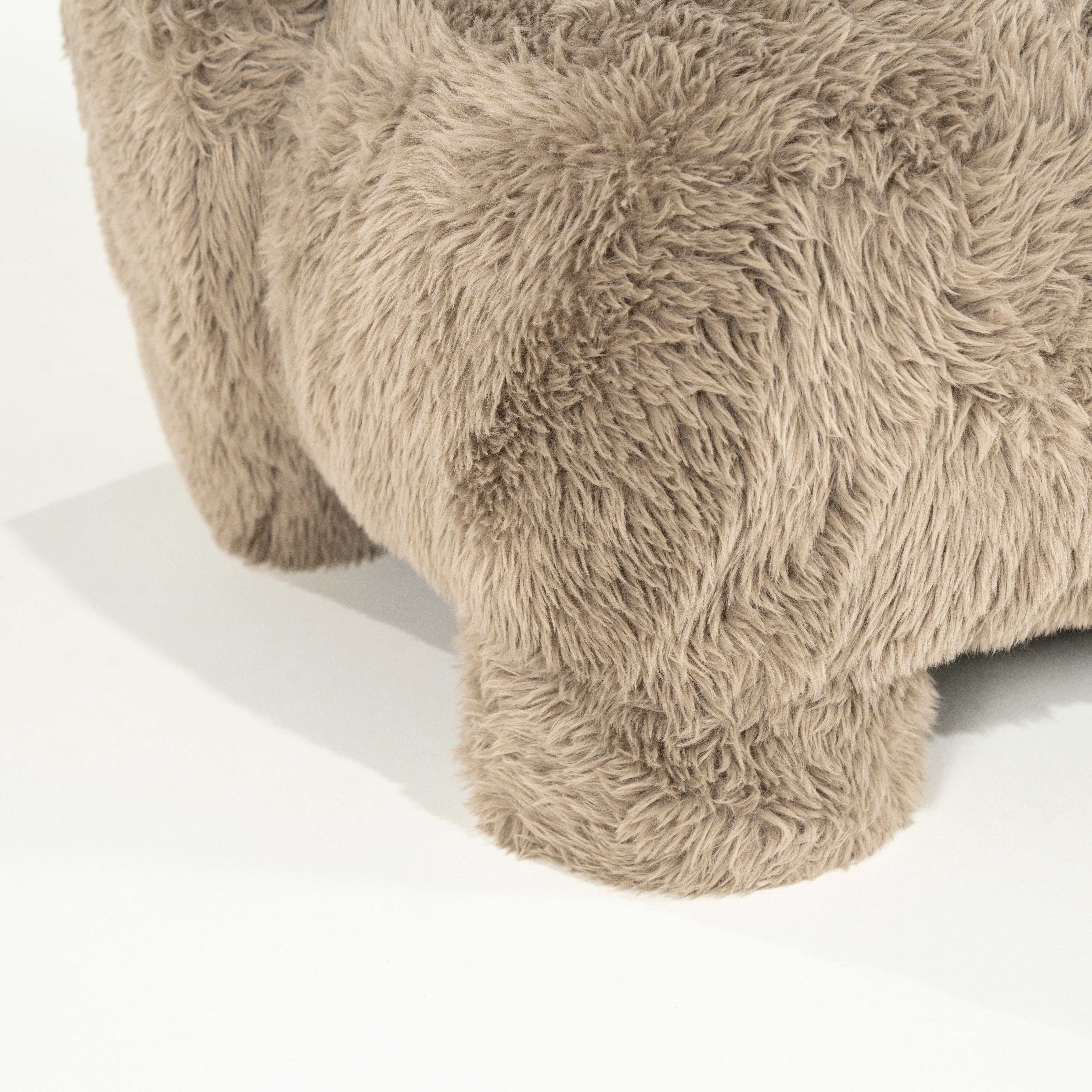 Fotel SAMSON futrzany taupe - Image 13