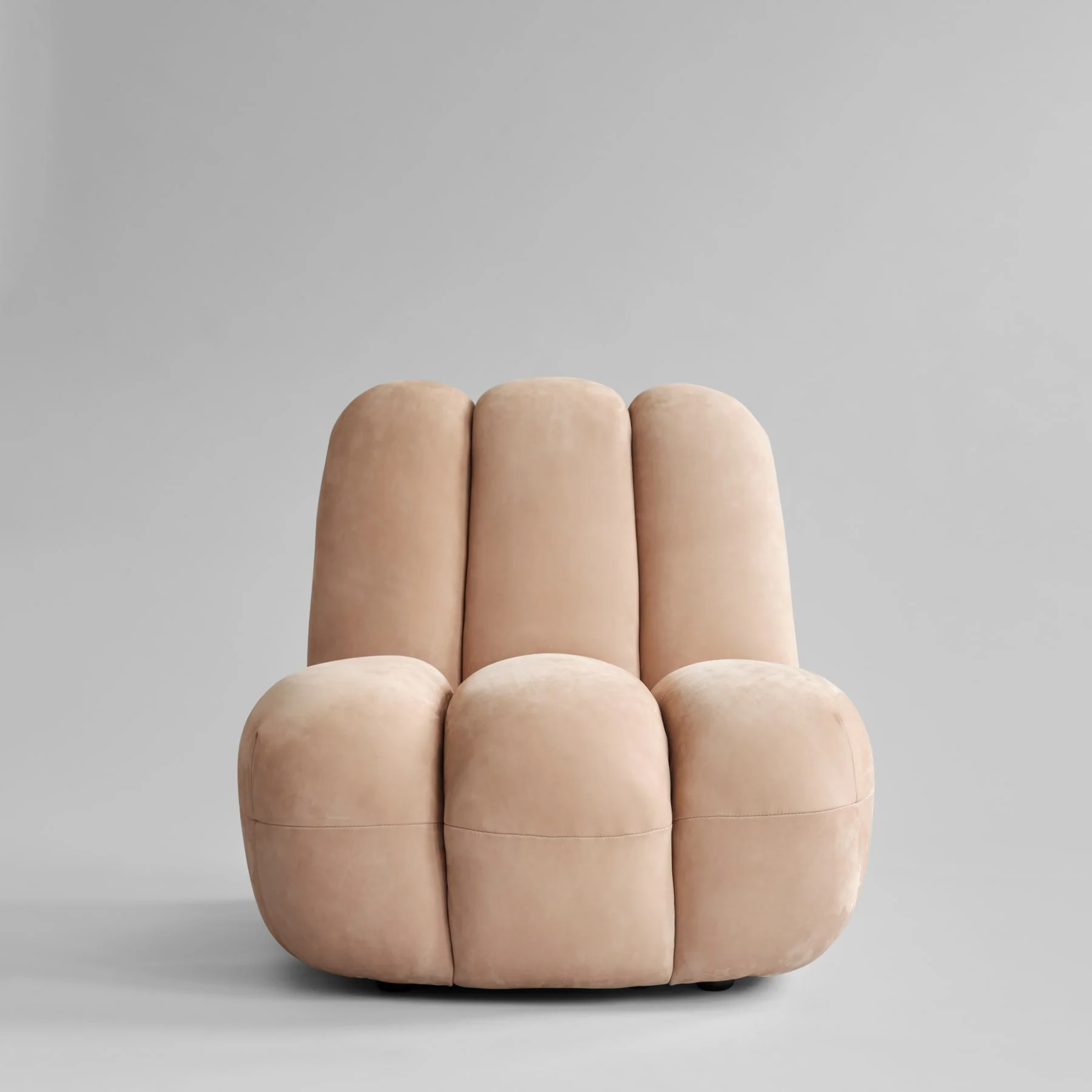 Fotel TOE beżowa skóra nubuk - Image 10