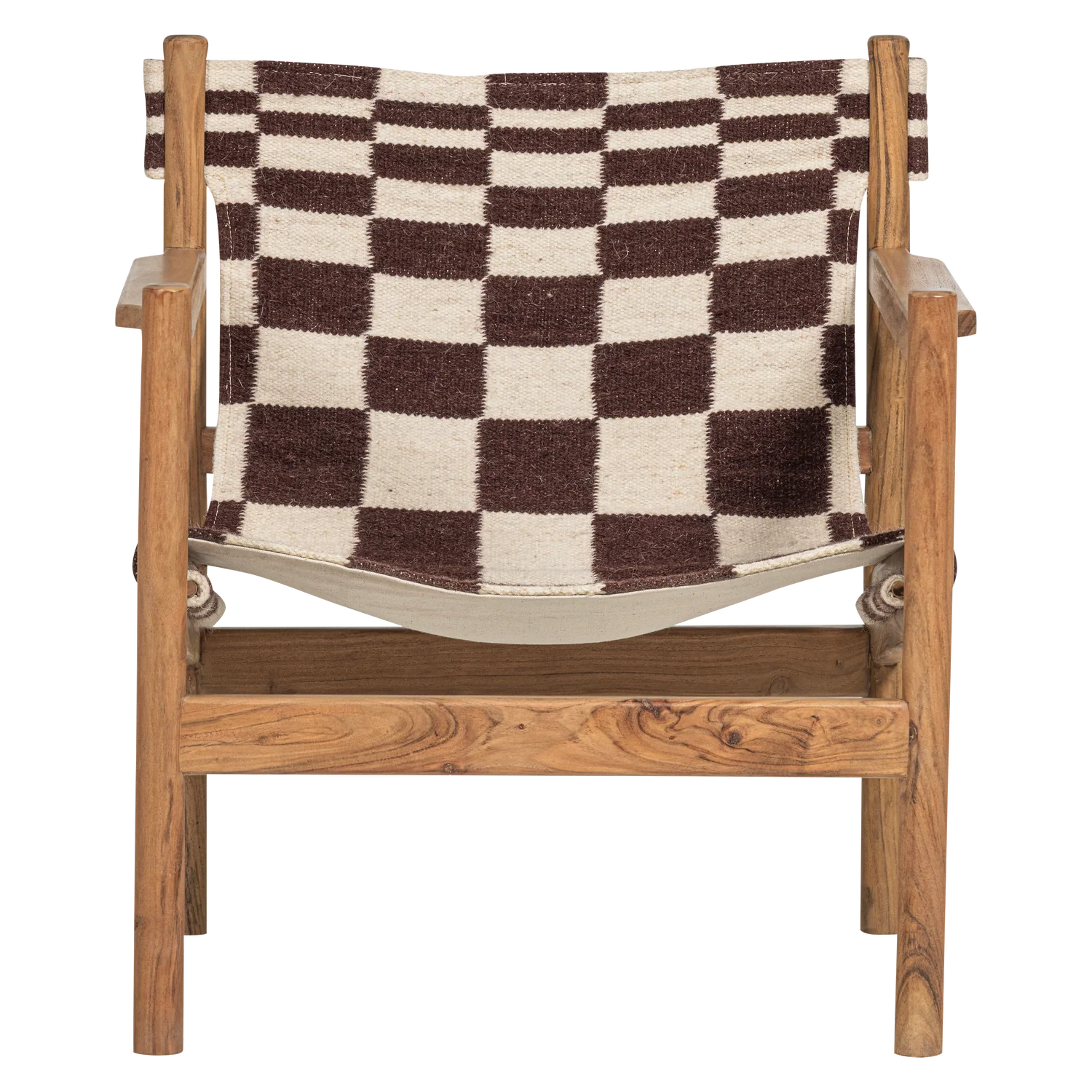 Fotel ZANO brązowy z beżowym - Image 5