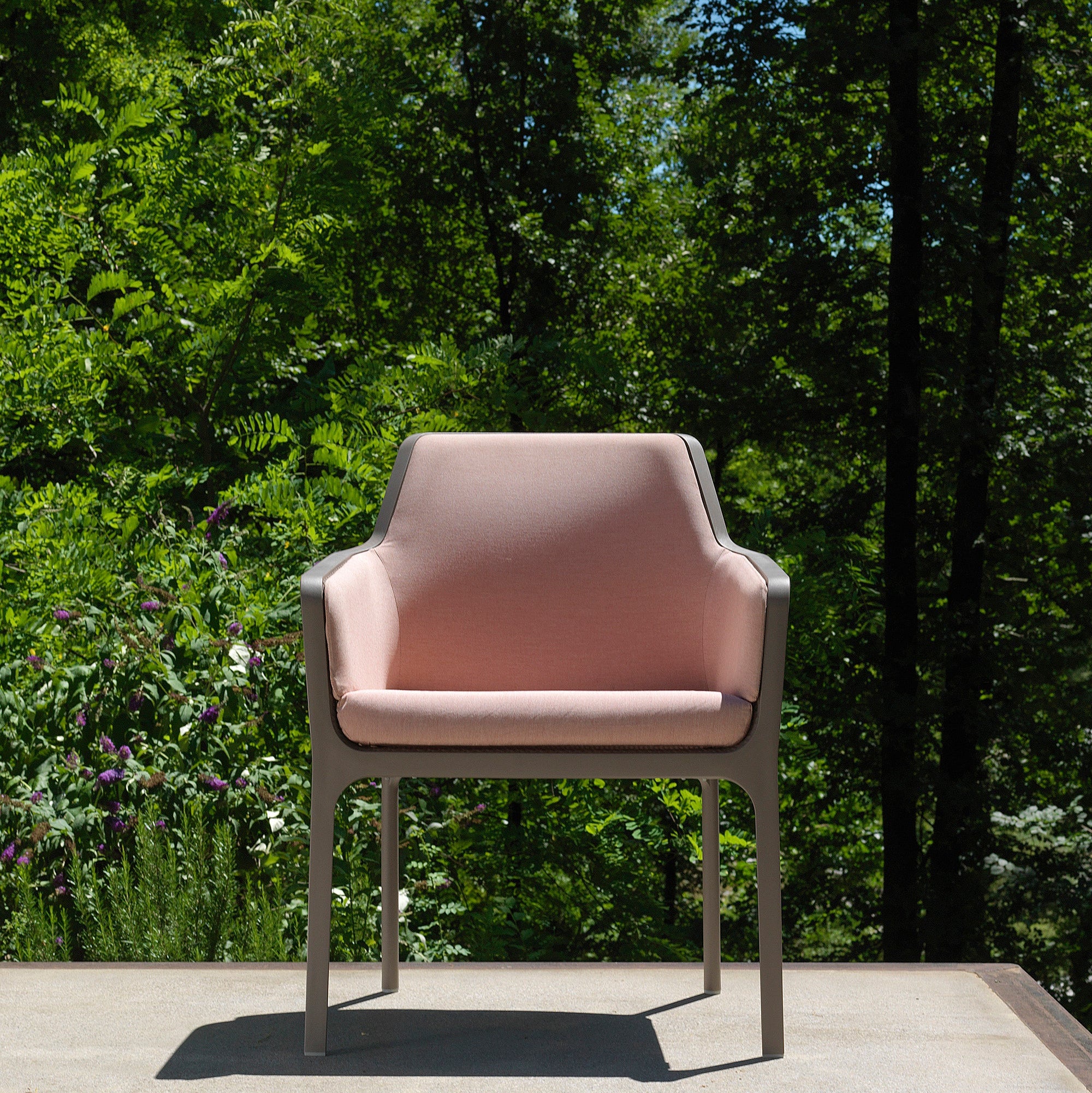 Fotel zewnętrzny NET RELAX taupe - Image 3