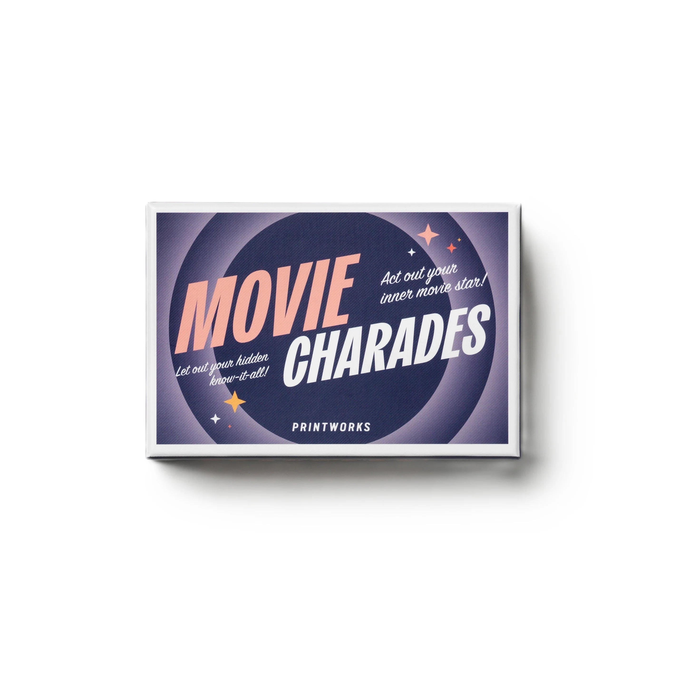 Gra filmowe kalambury MOVIE CHARADES granatowy z białym - Image 4