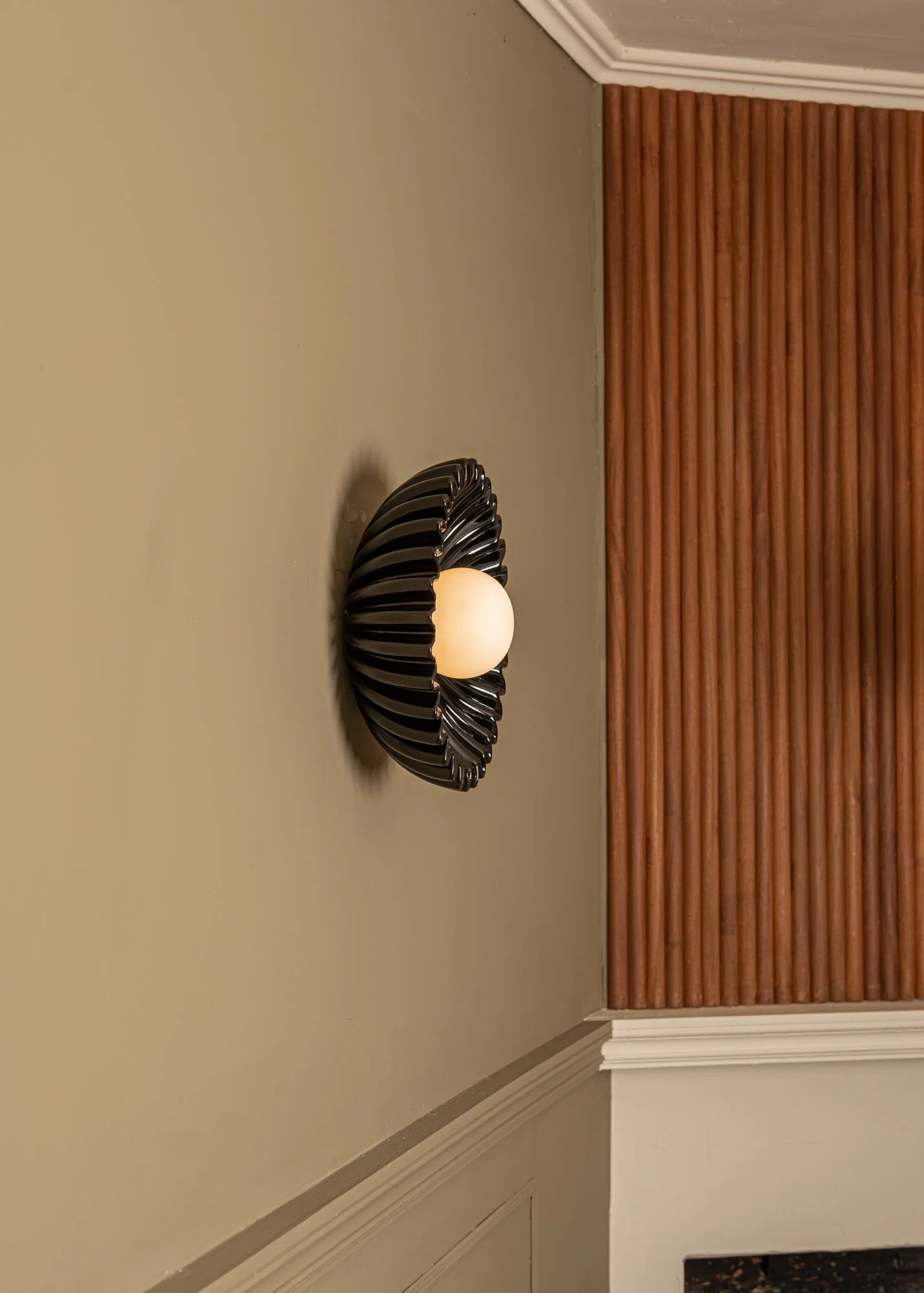 Kinkiet ceramiczny OSTRO czarny - Image 4