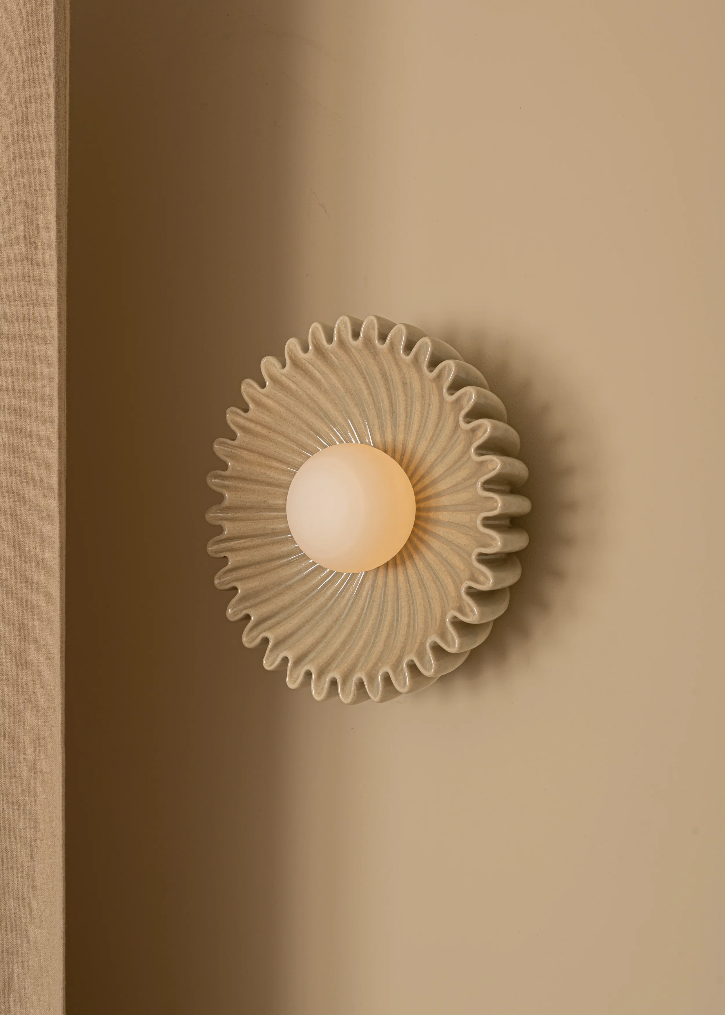 Kinkiet ceramiczny OSTRO piaskowy - Image 5