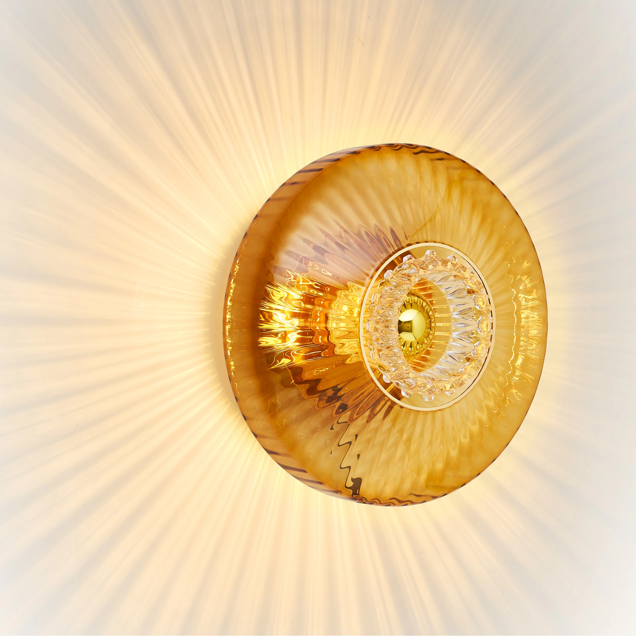 Kinkiet NEW WAVE OPTIC bursztynowy transparentny - Image 9