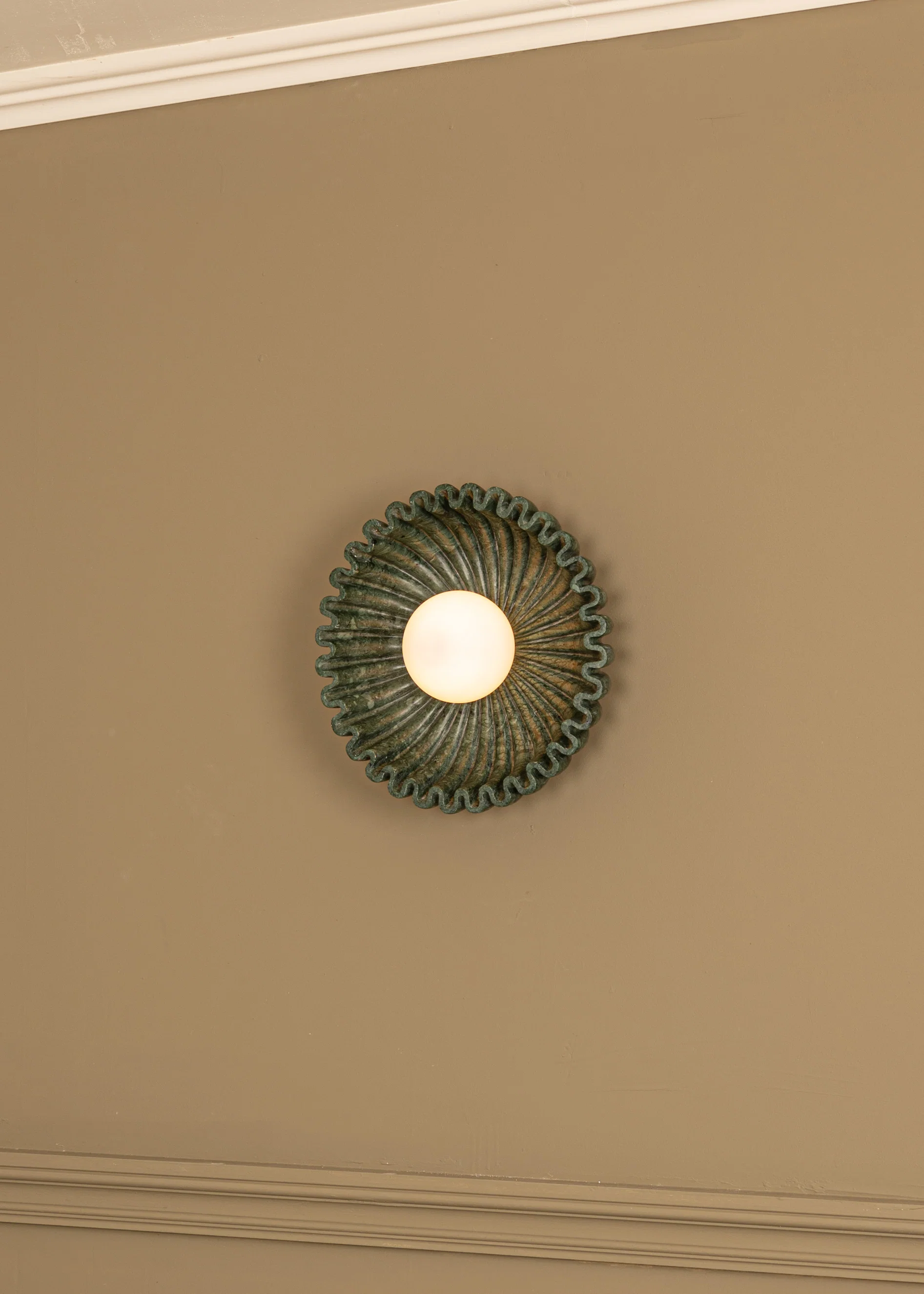 Kinkiet OSTRO zielony marmur - Image 3