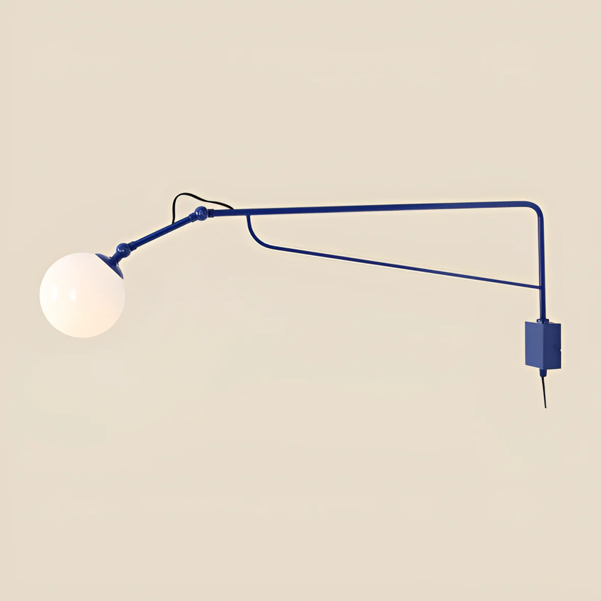Lampa ścienna z wysięgnikiem regulowana SOHO COBALT niebieski - Image 5