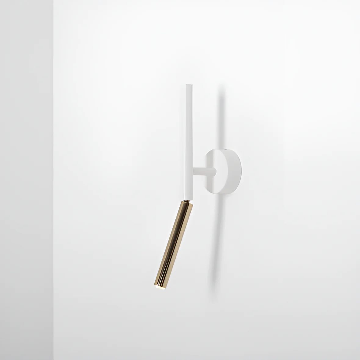 Kinkiet STICK biały ze złotym - Image 3