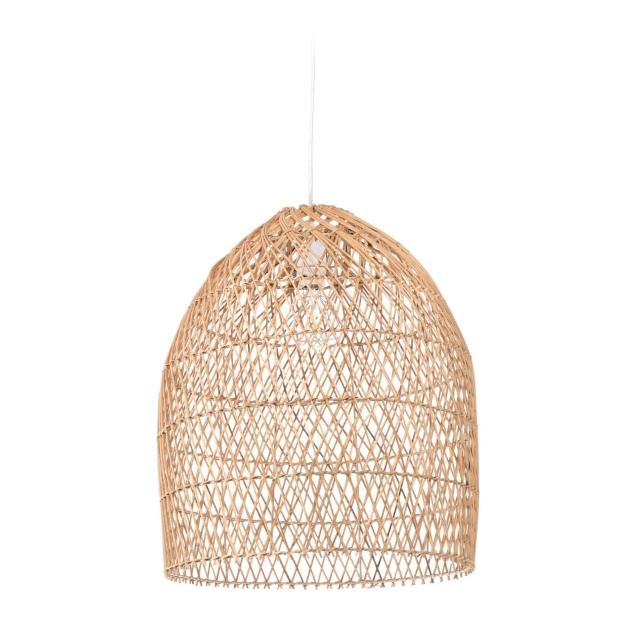 Klosz do lampy wiszącej DOMITILA rattanowy