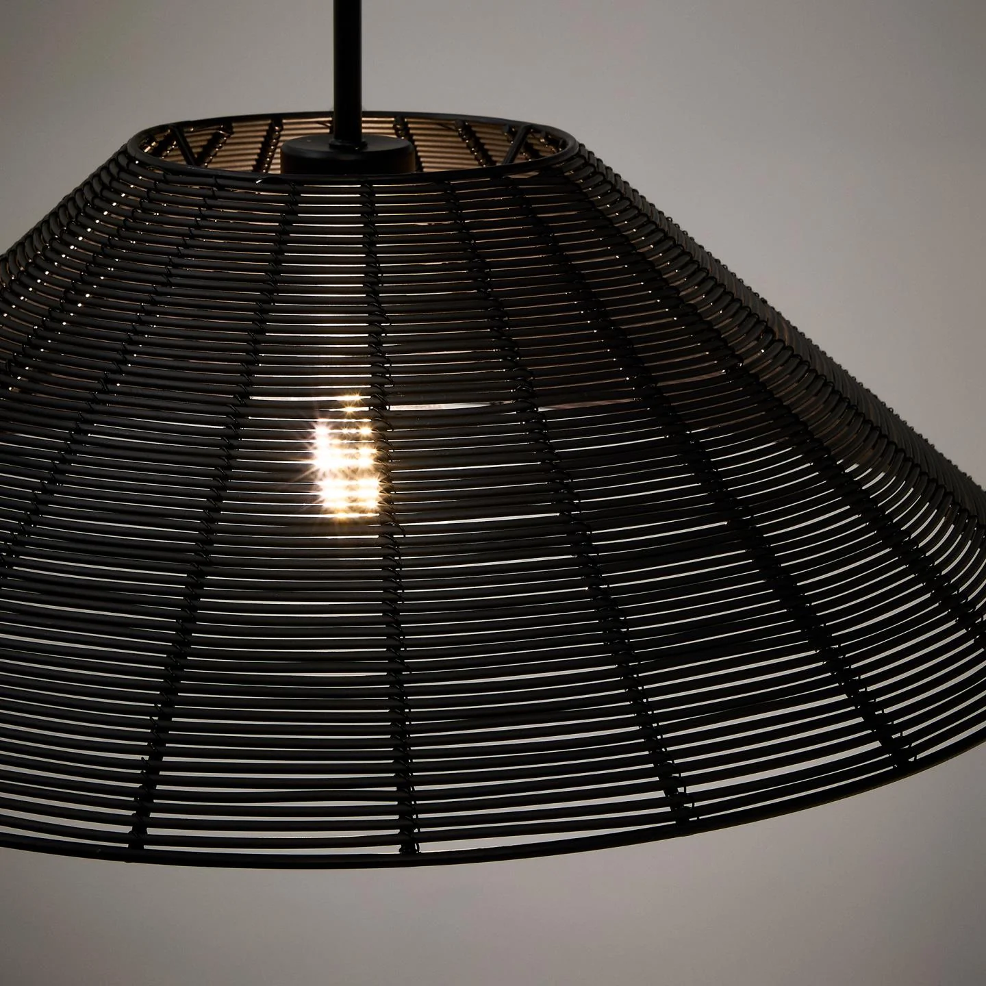 Klosz do lampy wiszącej SARANELLA czarny - Image 6