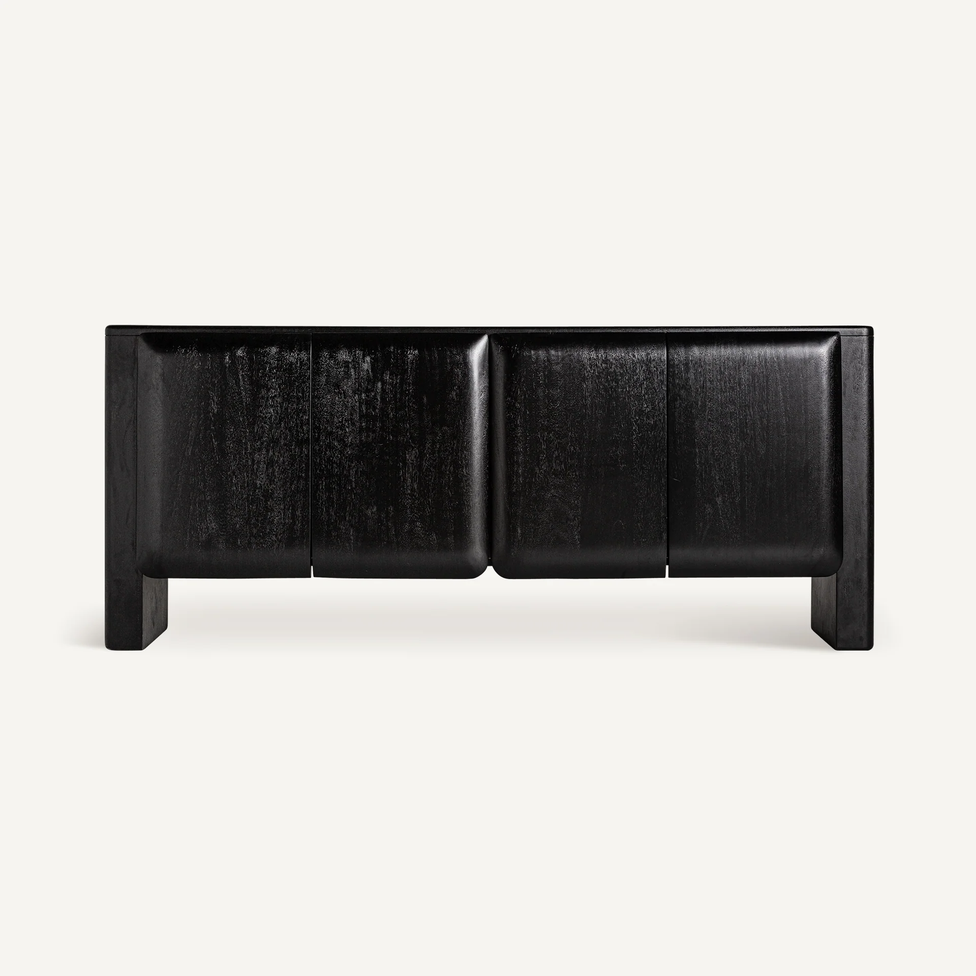 Komoda KORDEL czarne drewno mango - Image 3