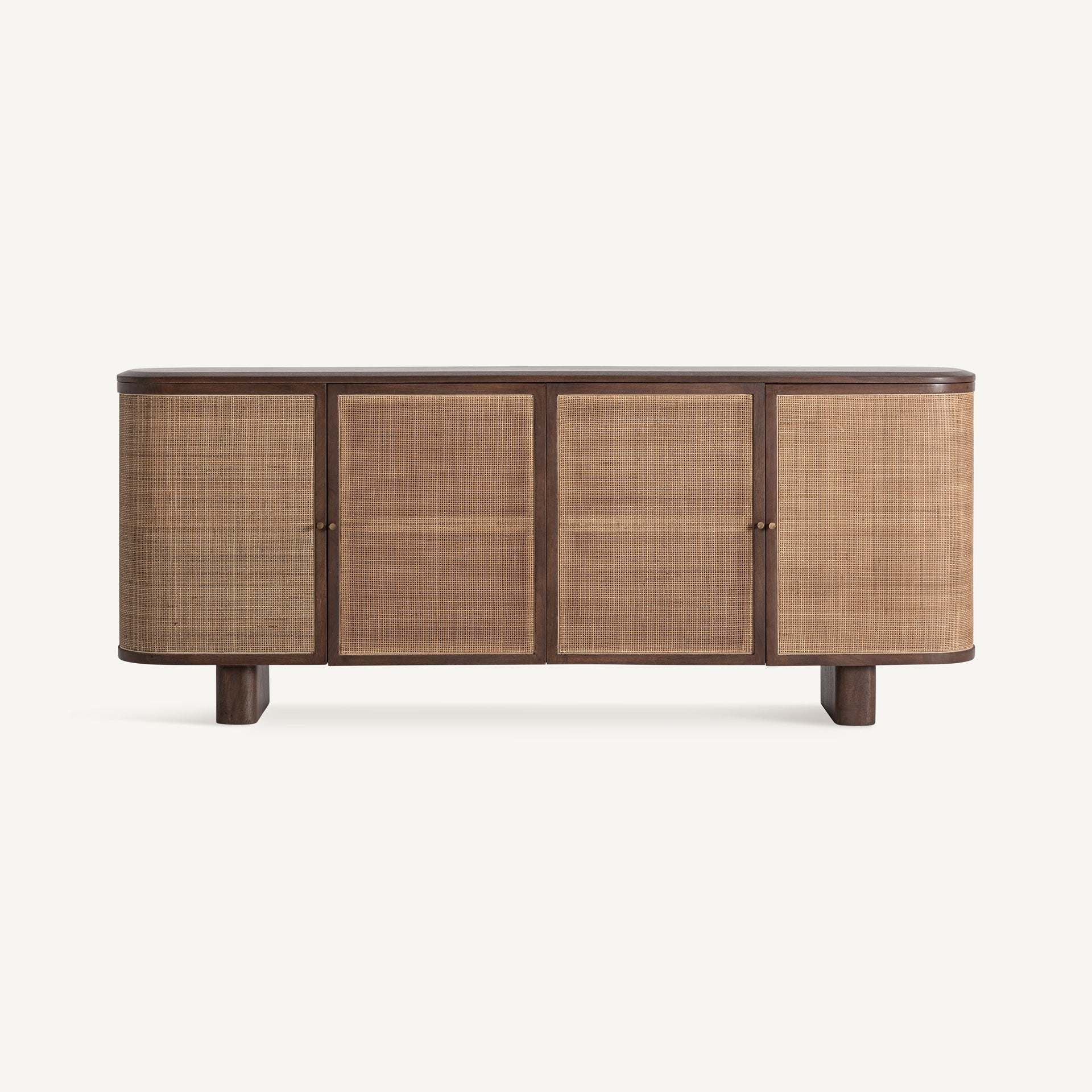 Komoda zaoblona GONDORF drewno mango - Image 3