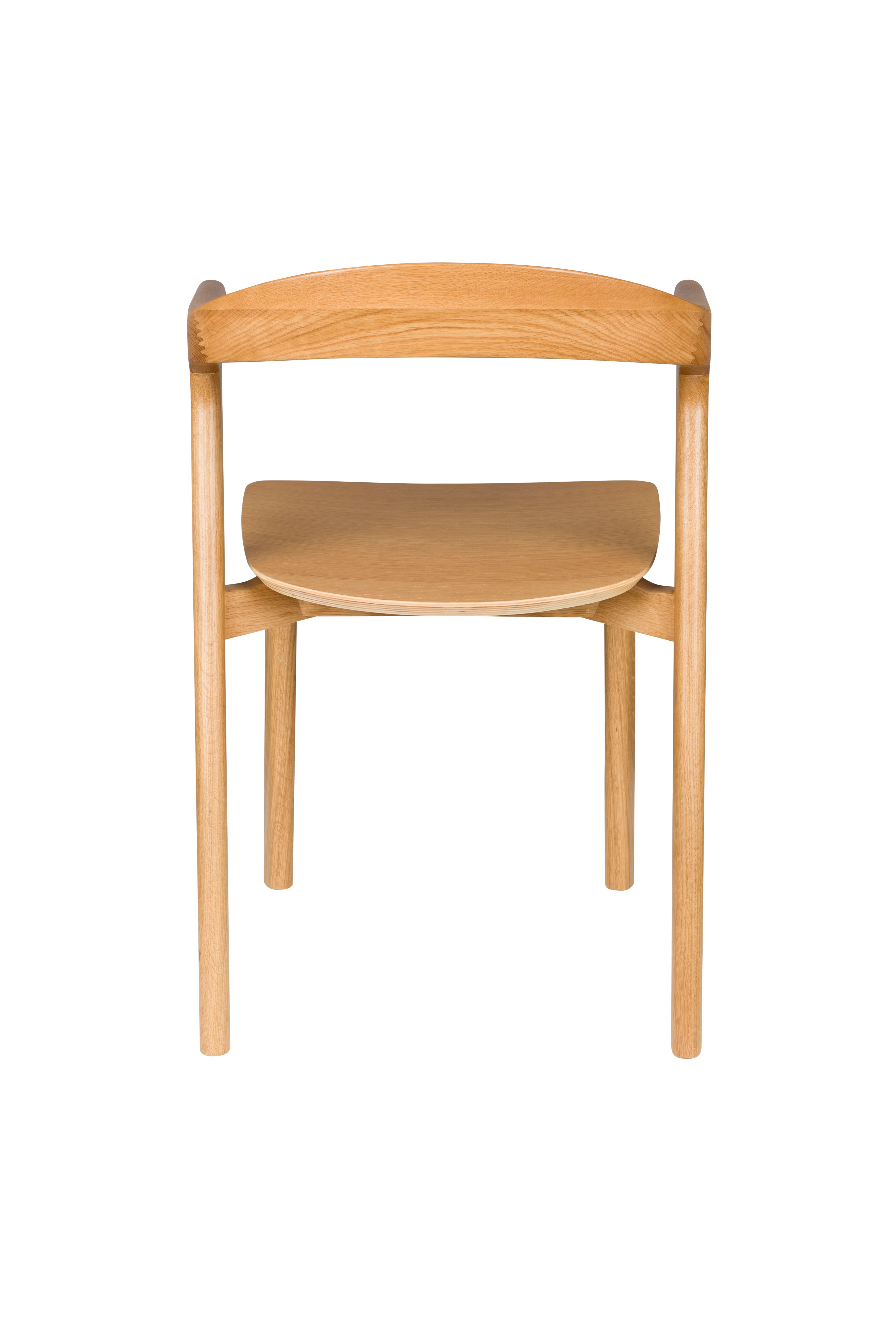 Krzesło NORTHWOOD jasnobrązowy - Image 12