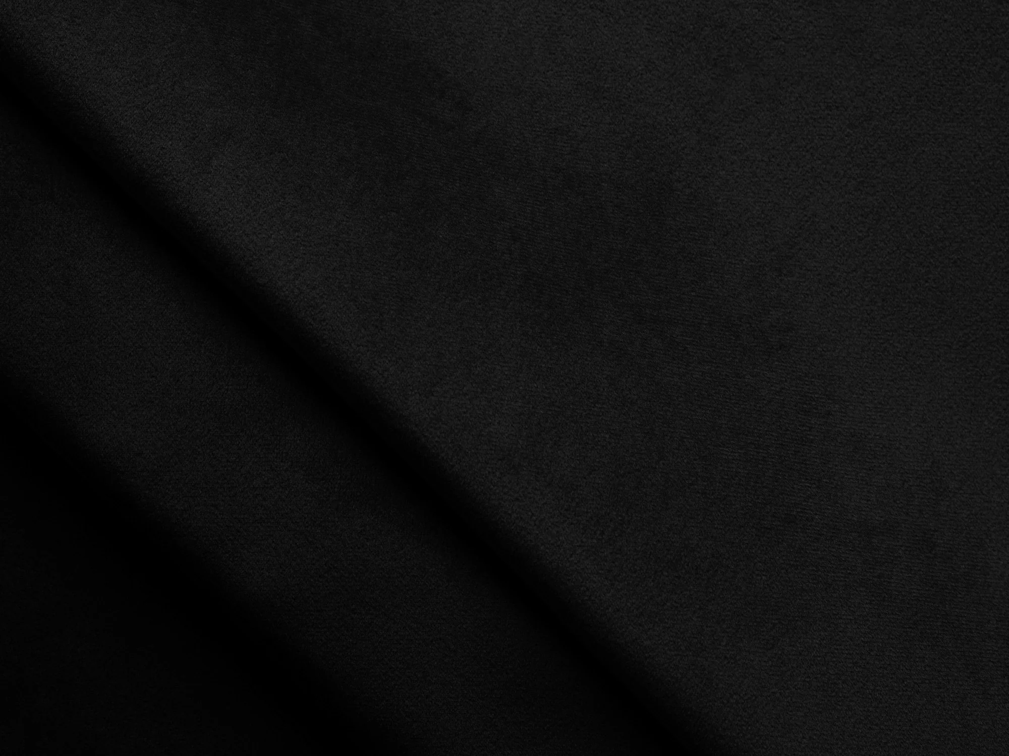 Krzesło aksamitne PAHOA czarny z bukową podstawą - Image 5