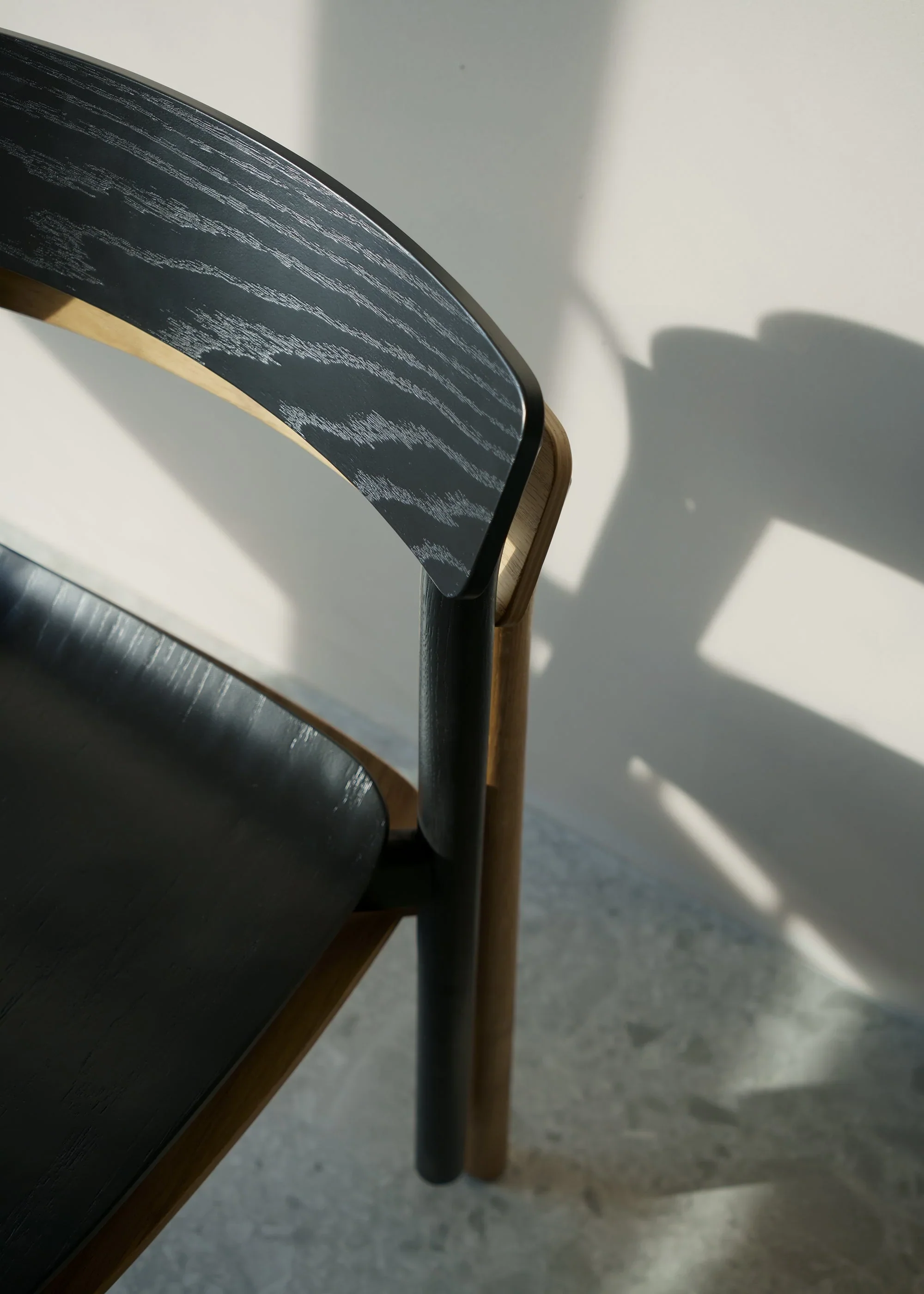 Krzesło ARCHE czarne drewno dębowe - Image 13