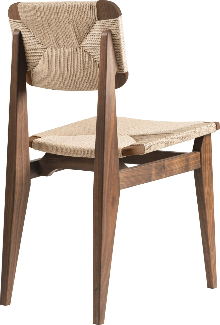 Krzesło C-CHAIR drewno orzechowe - Image 3