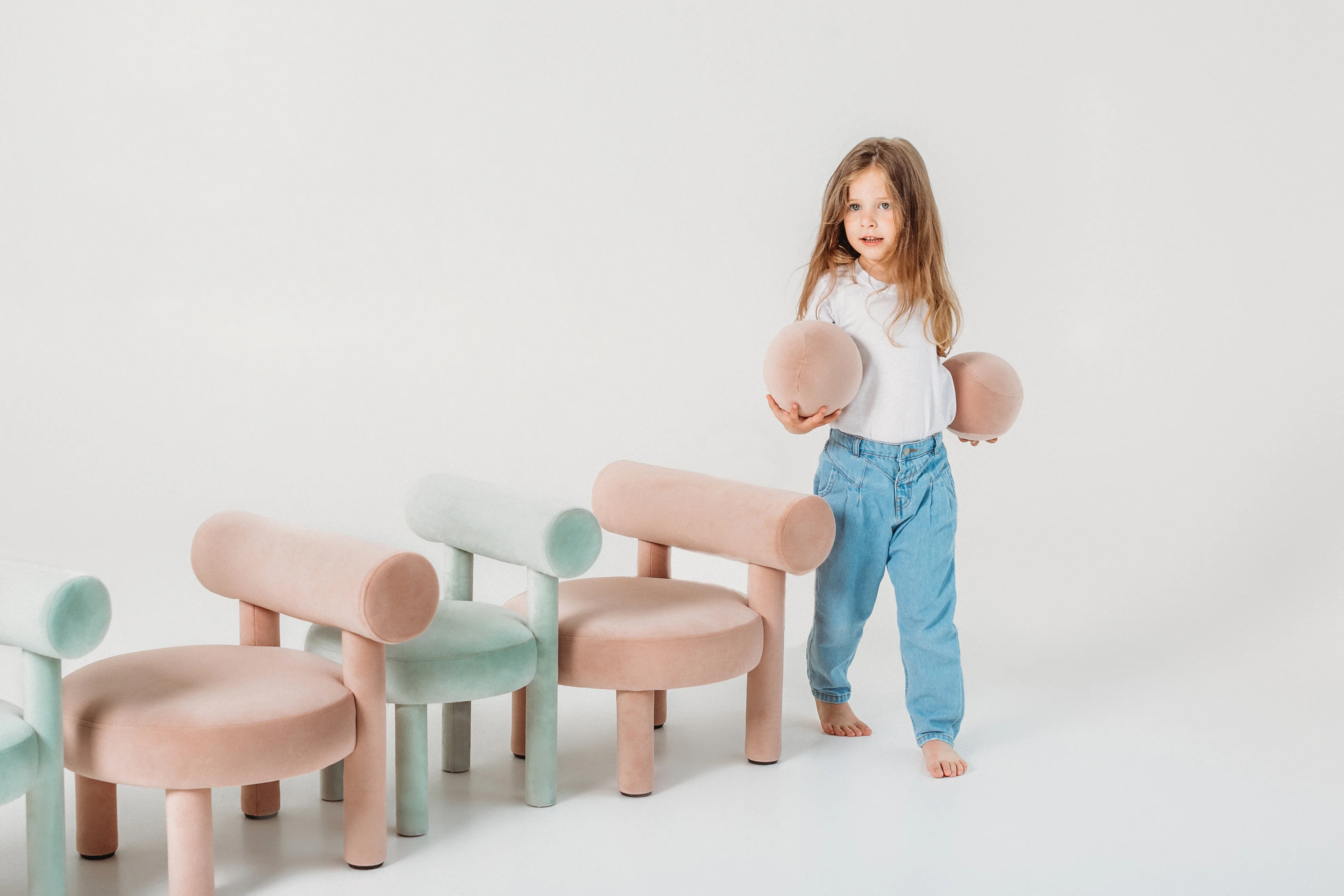 Krzesło dziecięce BABY GROPIUS CS1 tapicerowane - Image 19