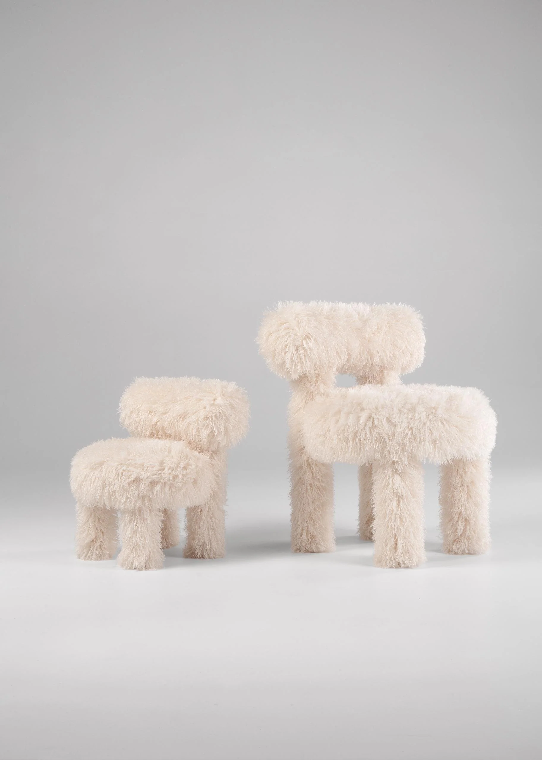 Krzesło GROPIUS CS1 - FLUFFY EDITION sztuczne futerko - Image 11
