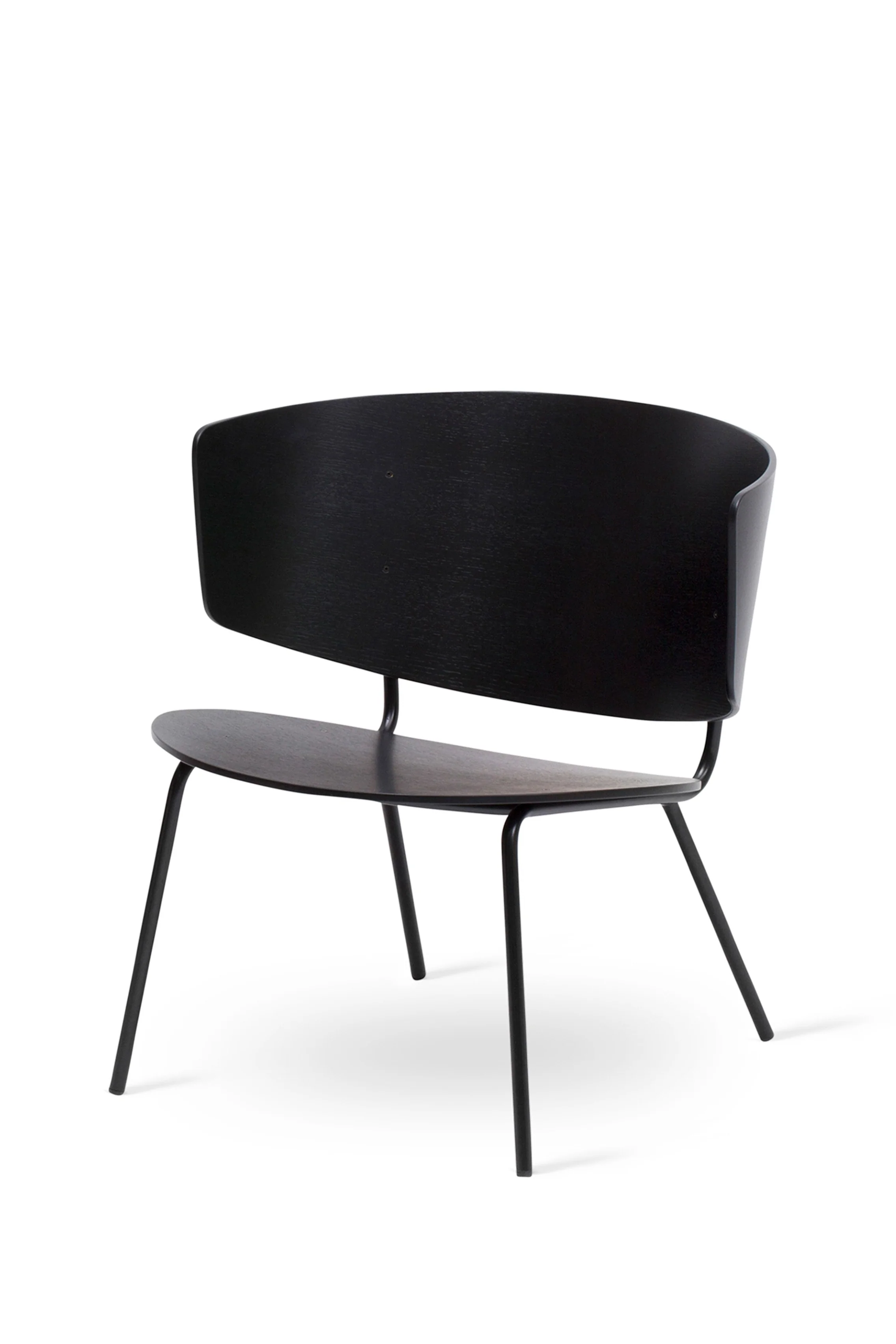 Fotel HERMAN LOUNGE czarny - Image 6