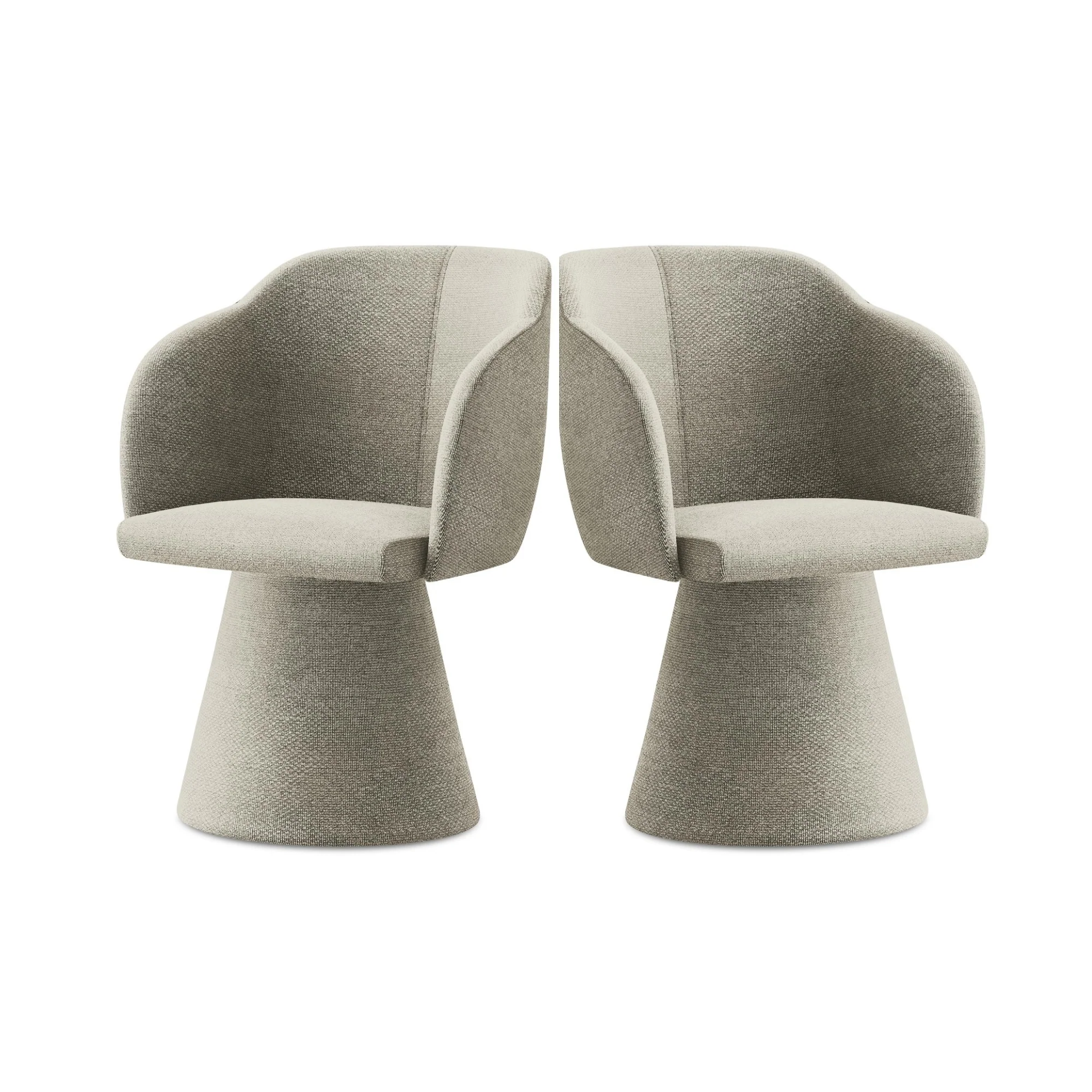 Krzesło KANOA taupe boucle - Image 3