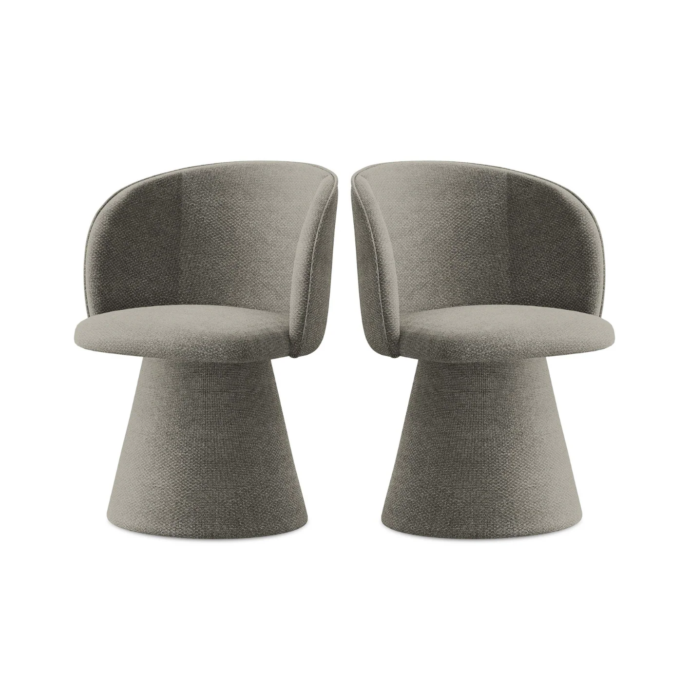 Krzesło MAIA szary boucle - Image 3