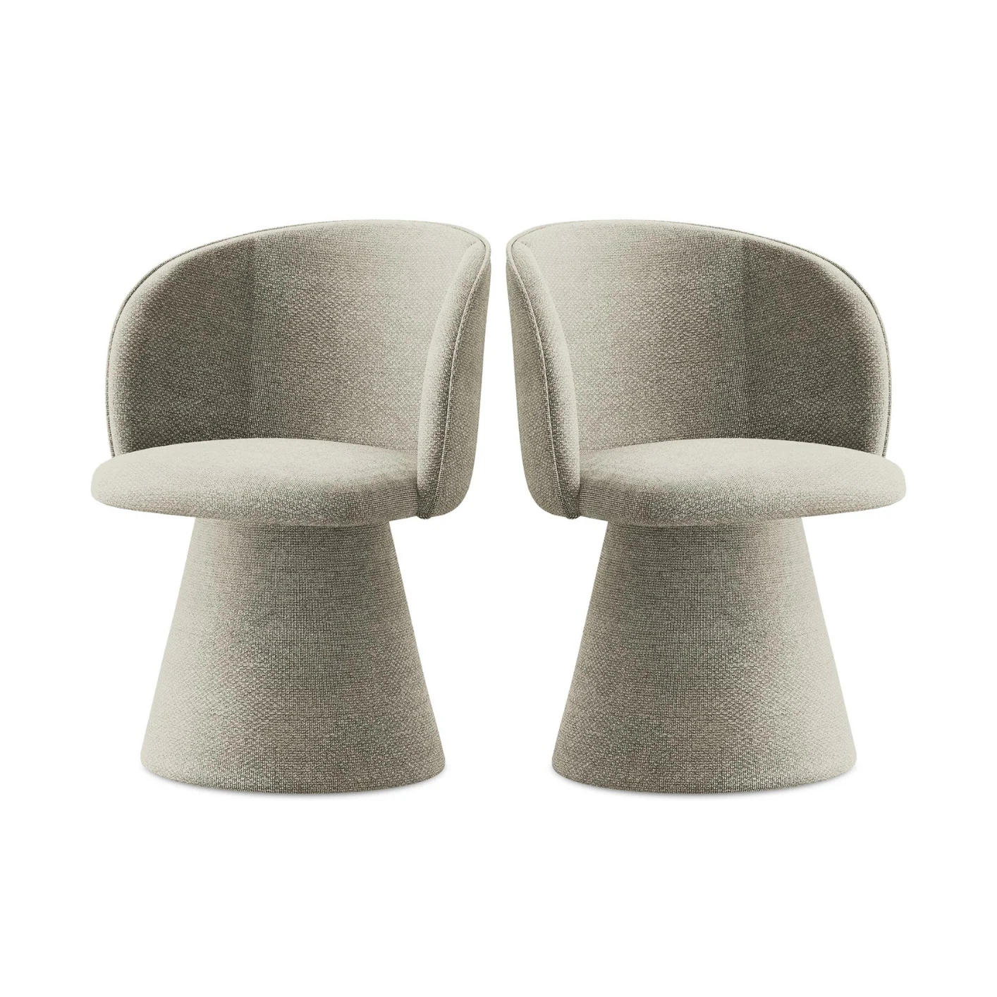 Krzesło MAIA taupe boucle - Image 3