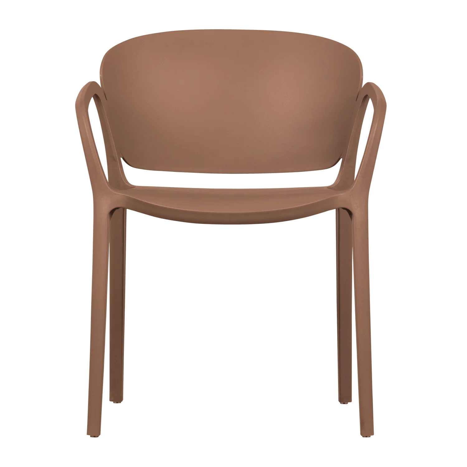 Krzesło ogrodowe BENT łososiowy - Image 3