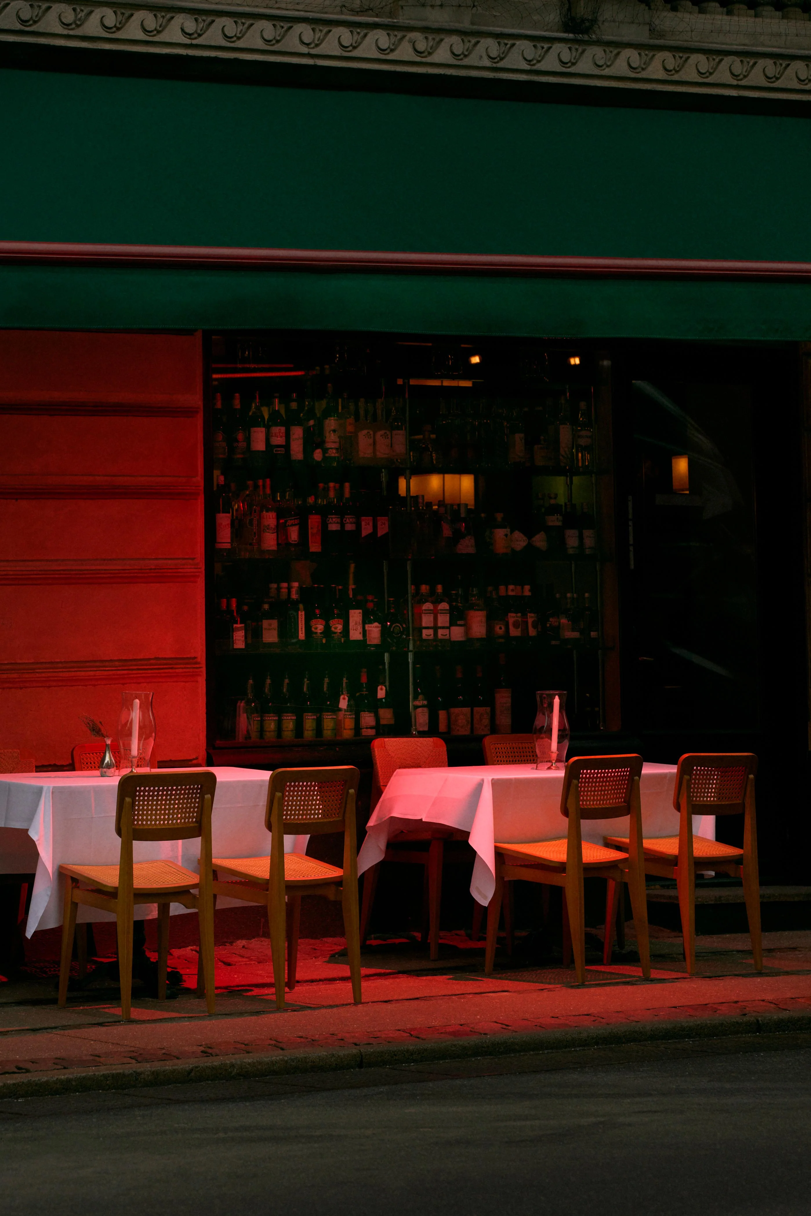 Krzesło ogrodowe C-CHAIR drewno tekowe z plecionką - Image 5