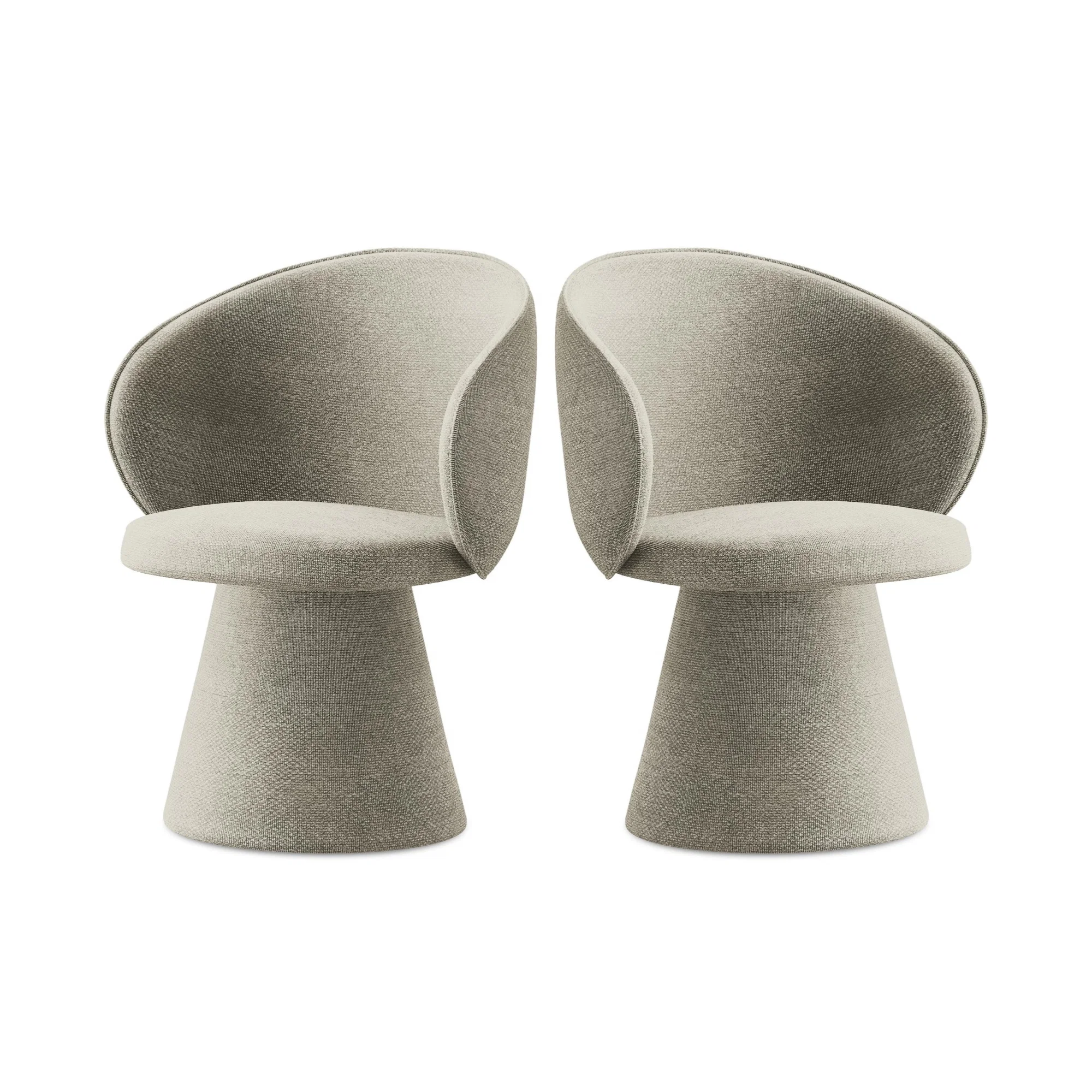 Krzesło UALA taupe boucle - Image 3