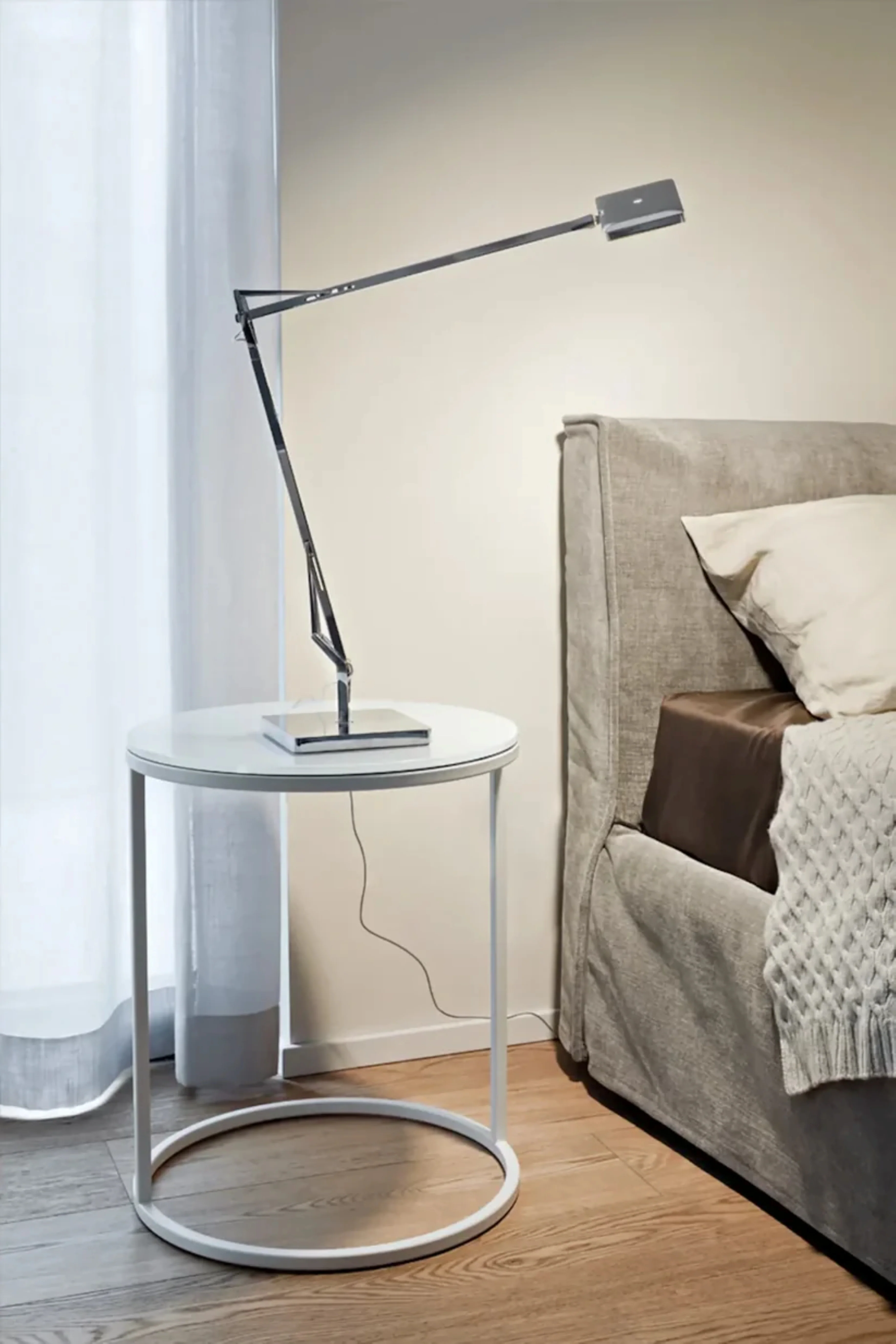 Lampa biurkowa KELVIN EDGE BASE szary - Image 4