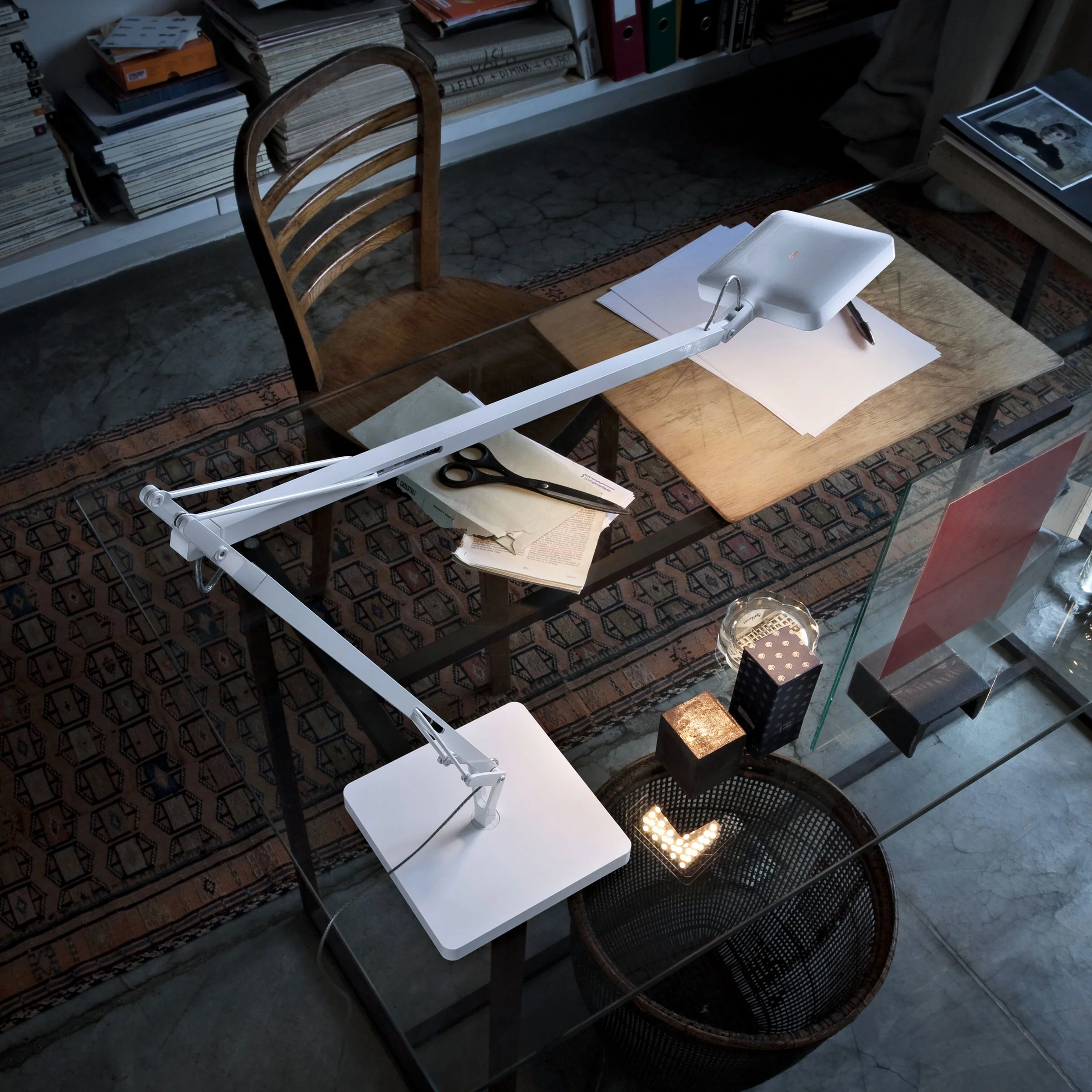 Lampa biurkowa KELVIN LED BASE biały - Image 2