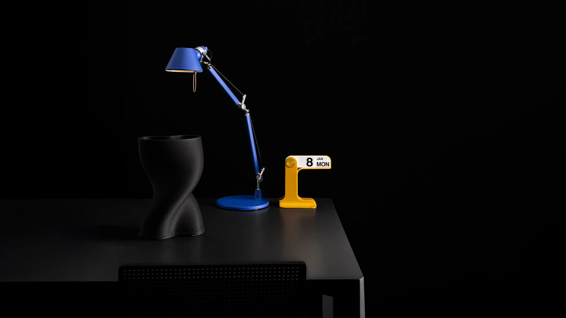 Lampa biurkowa regulowana TOLOMEO MICRO COLOR MATTE królewski niebieski - Image 2