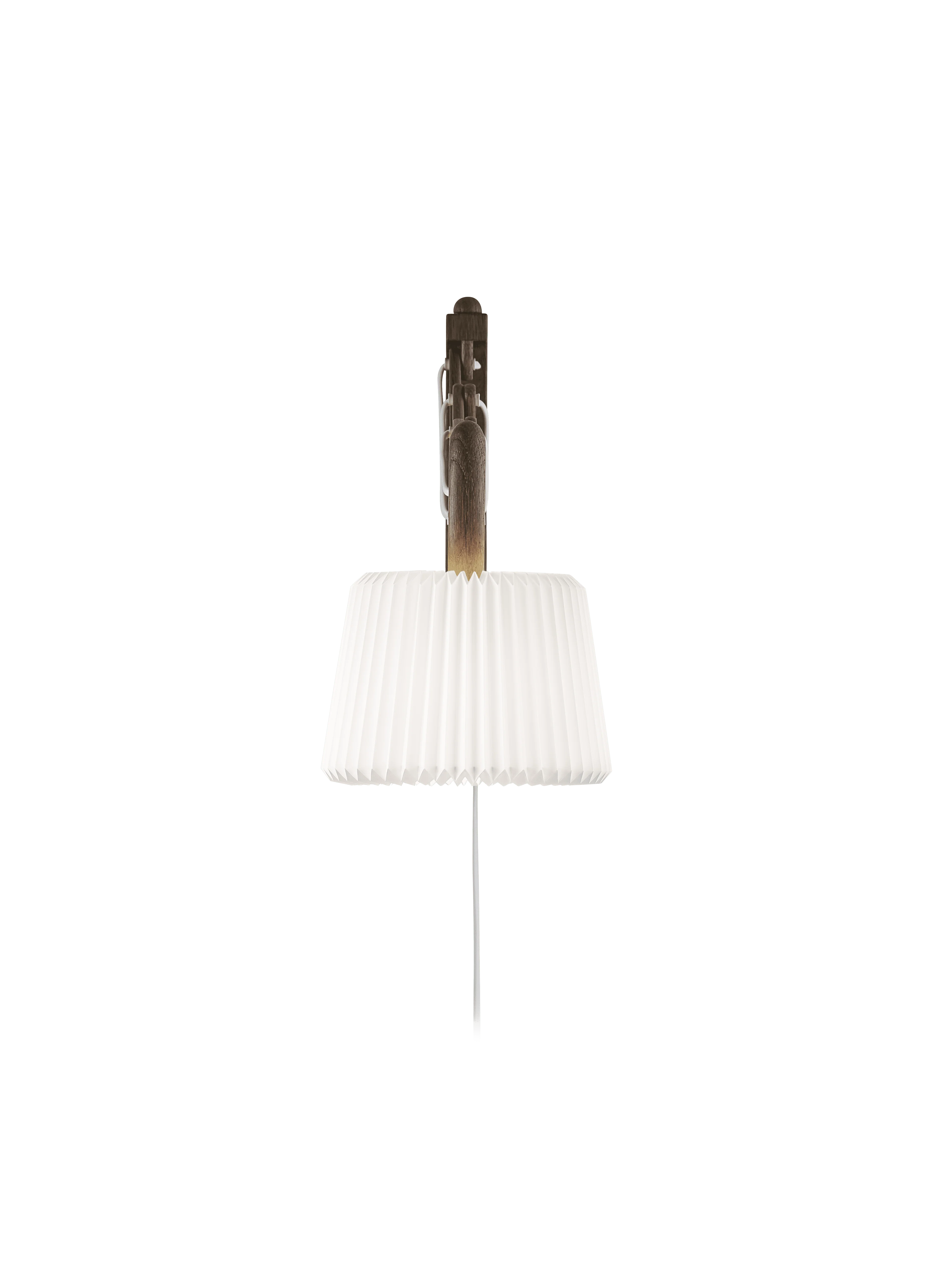 Lampa ścienna MODEL 223 120 SAX biały z ciemną dębową podstawą - Image 9