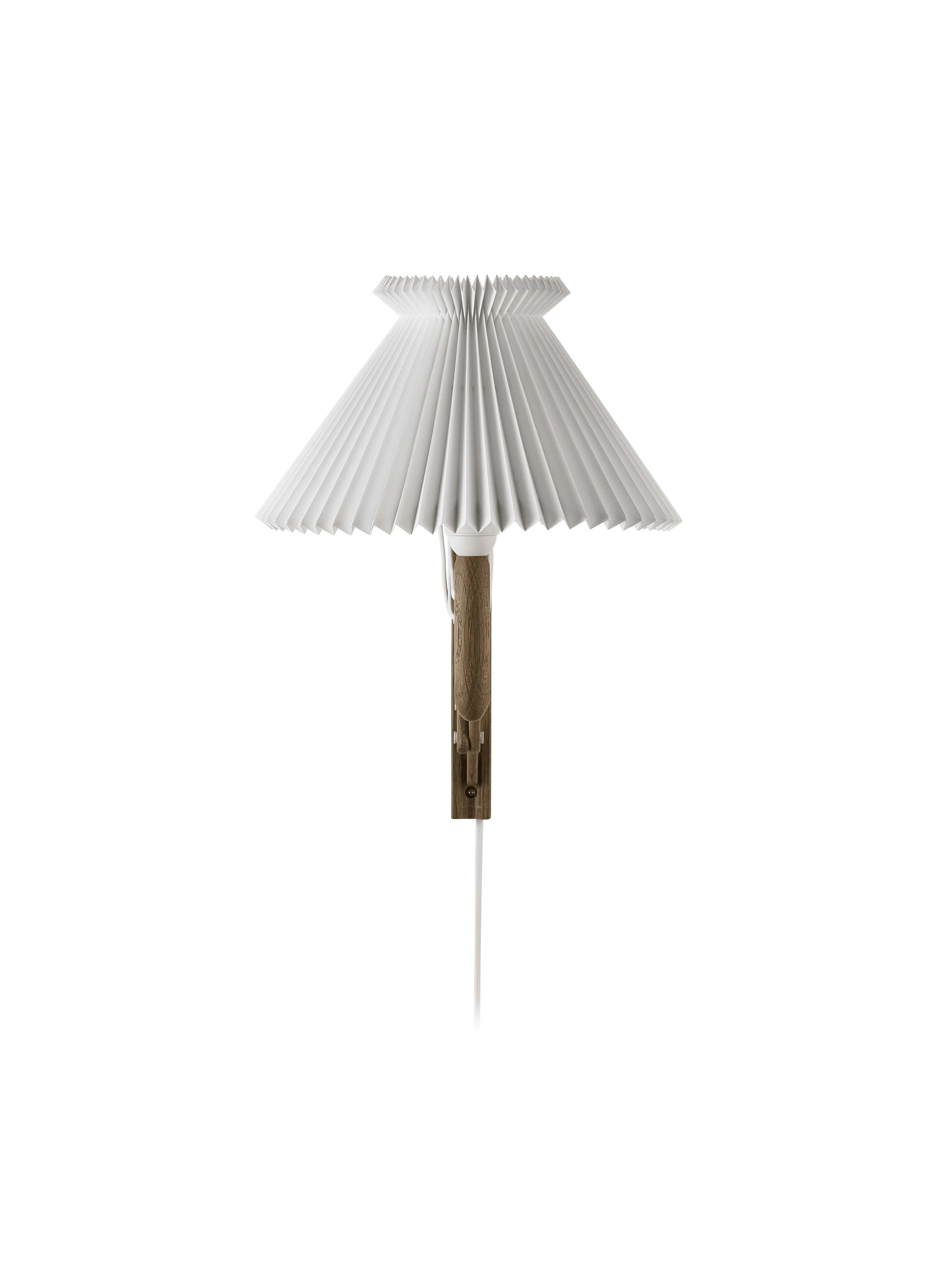Lampa ścienna MODEL 224 6/17 SAX biały z ciemną dębową podstawą - Image 10