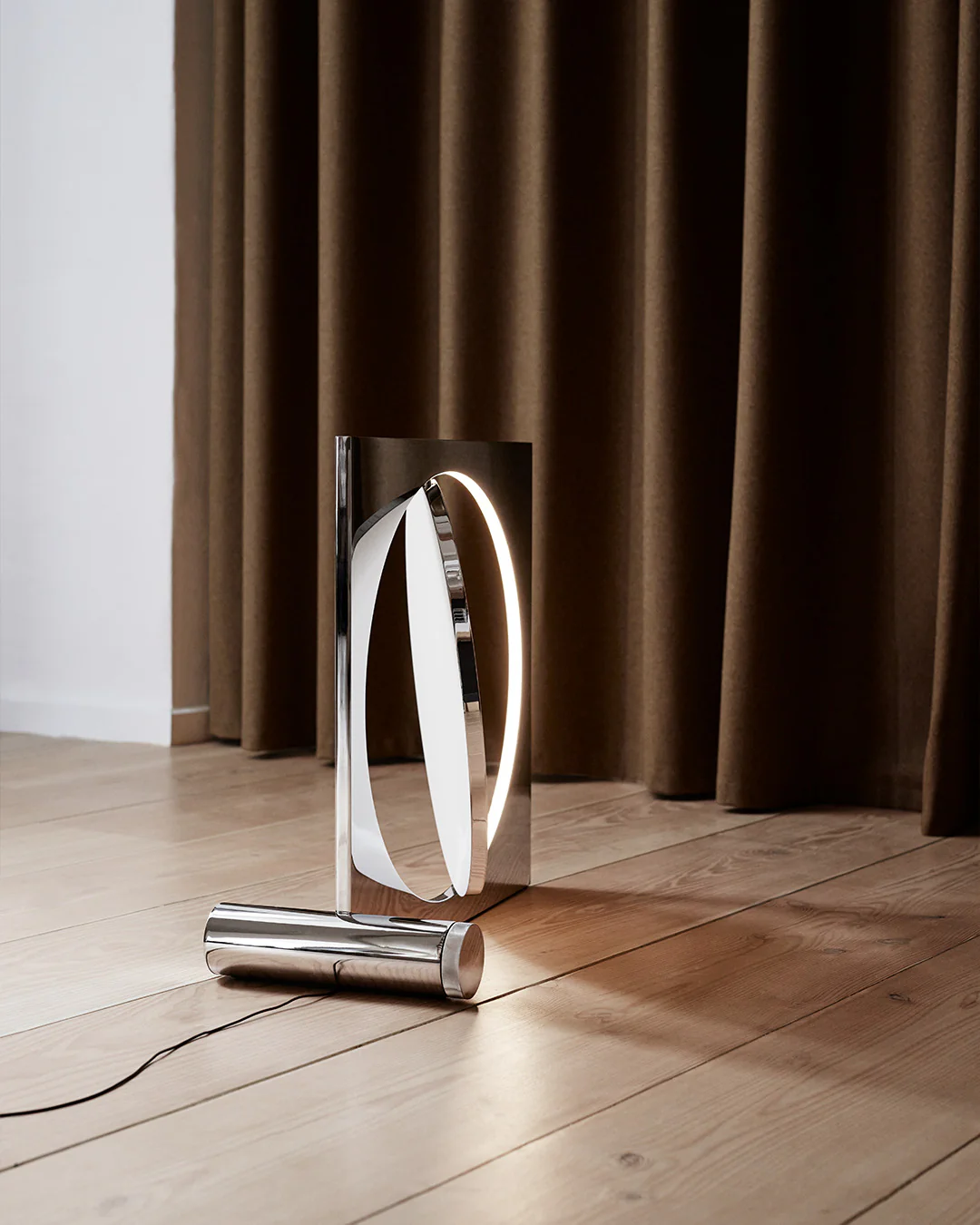 Lampa podłogowa MOONSETTER chromowany - Image 13