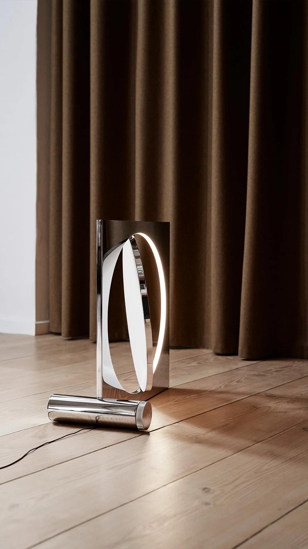 Lampa podłogowa MOONSETTER chromowany - Image 19