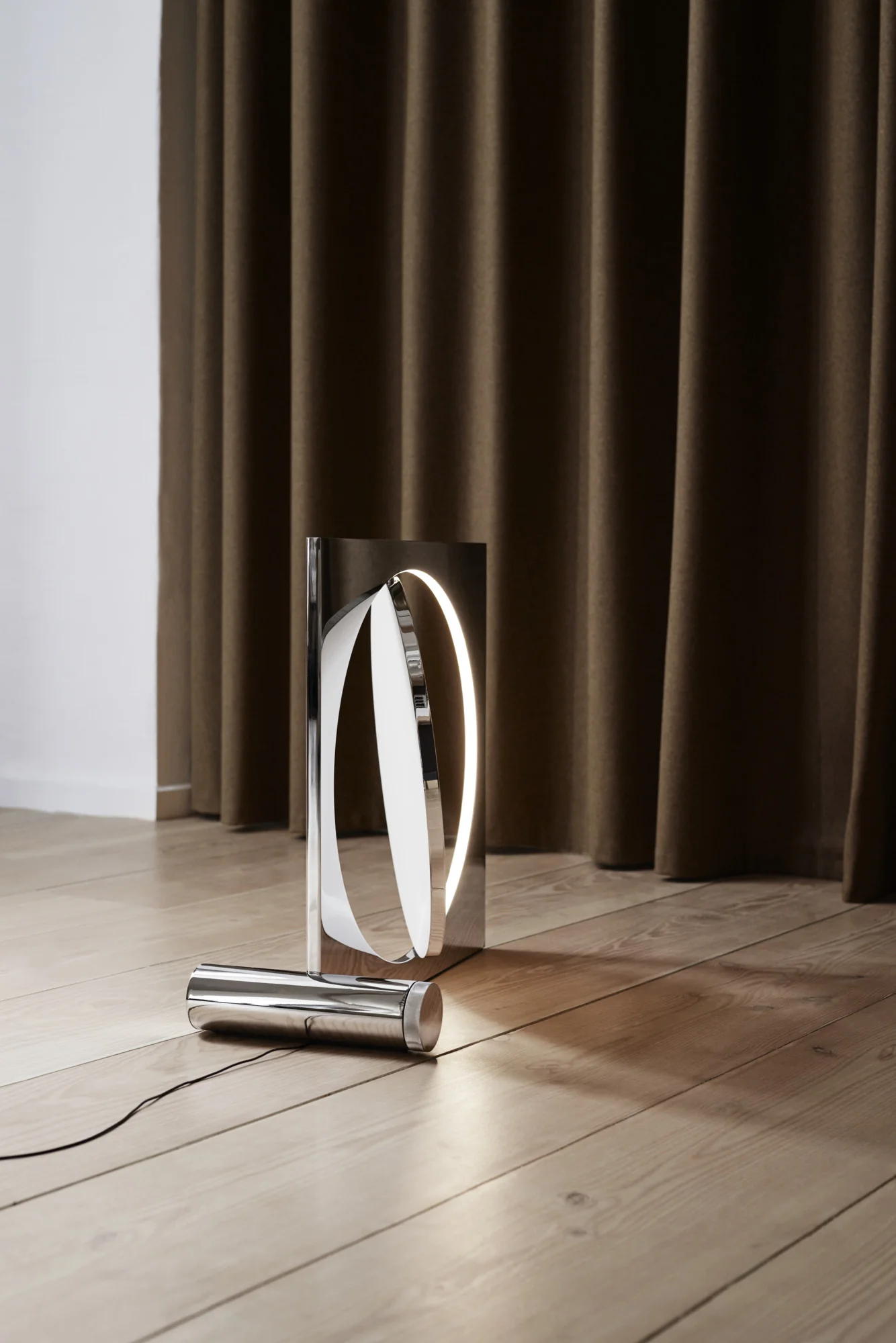 Lampa podłogowa MOONSETTER chromowany - Image 48