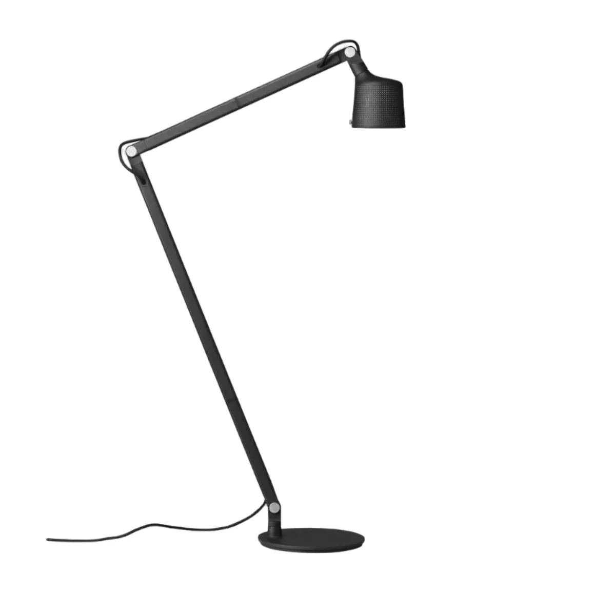 Lampa podłogowa 525 czarny metal