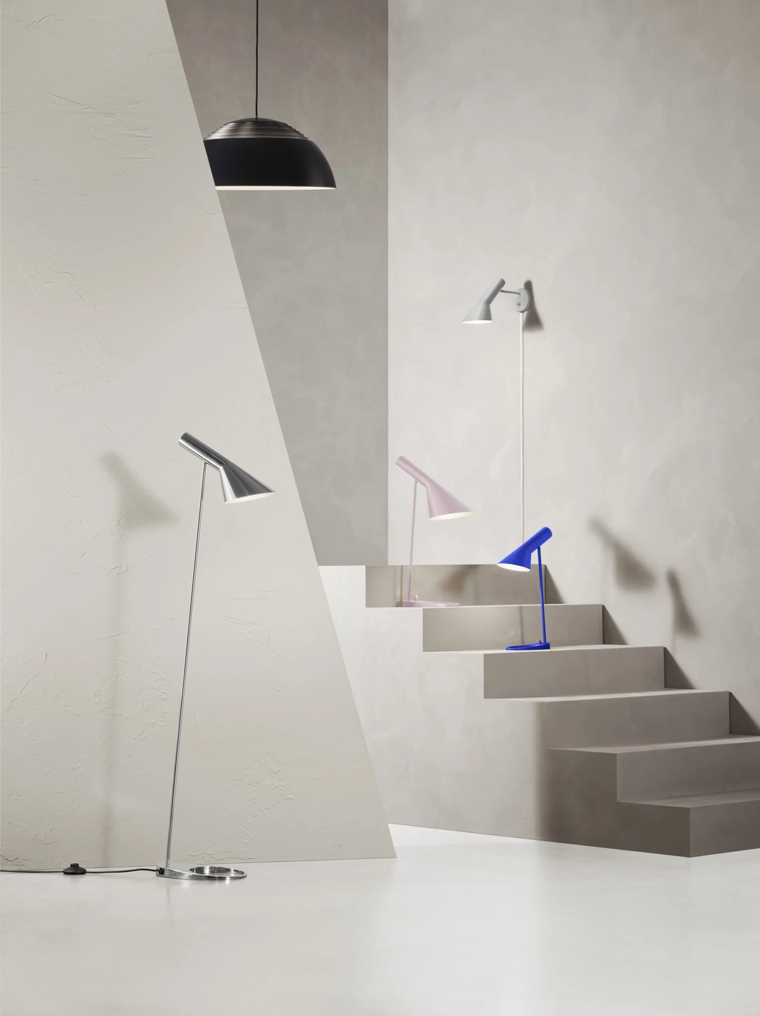 Lampa podłogowa AJ polerowana stal nierdzewna - Image 6