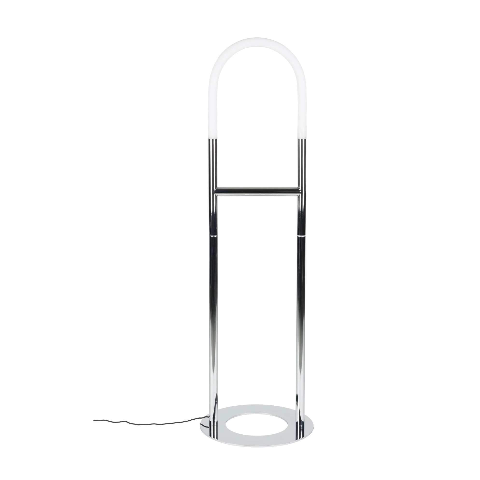Lampa podłogowa ARCH srebrny