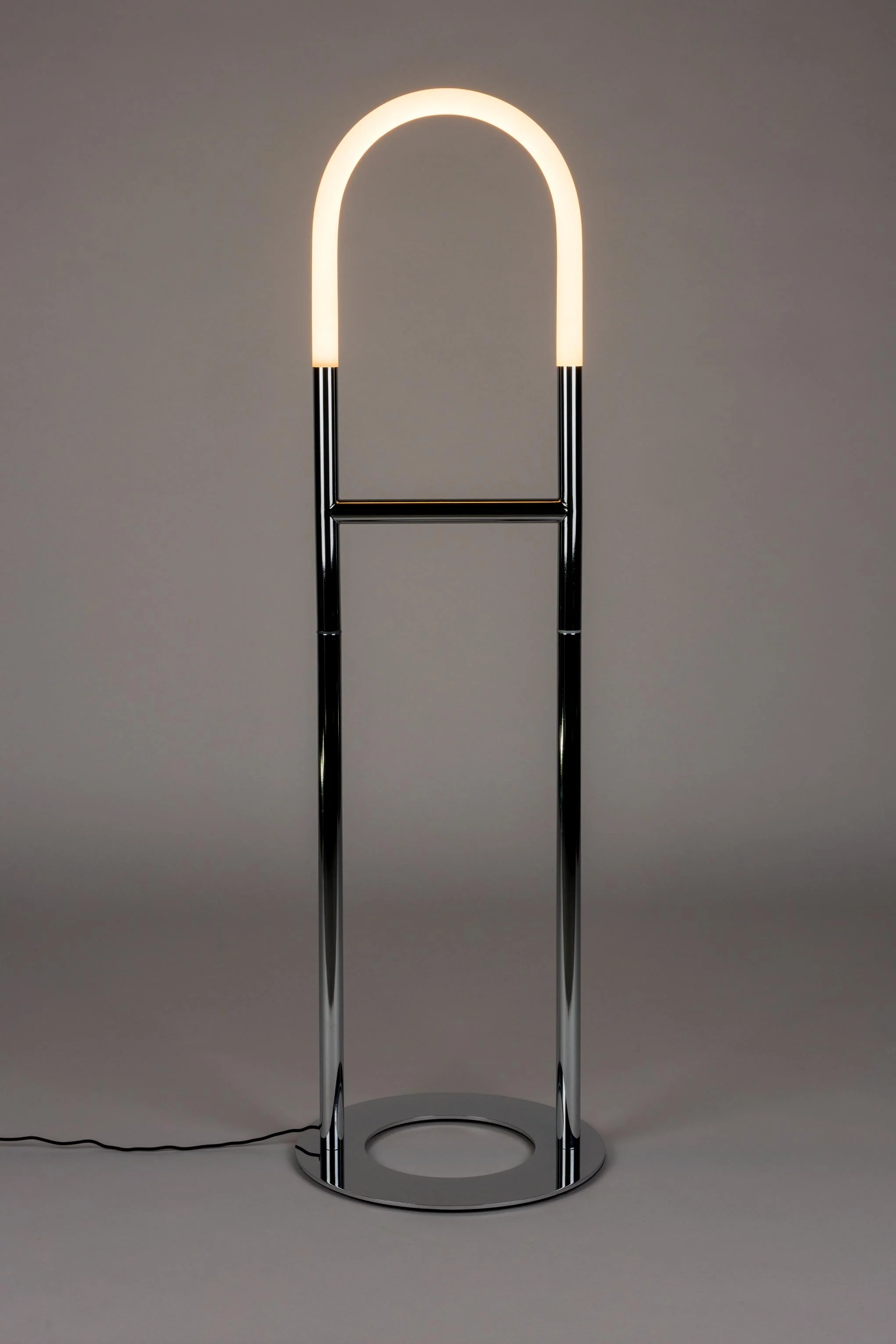 Lampa podłogowa ARCH srebrny - Image 6