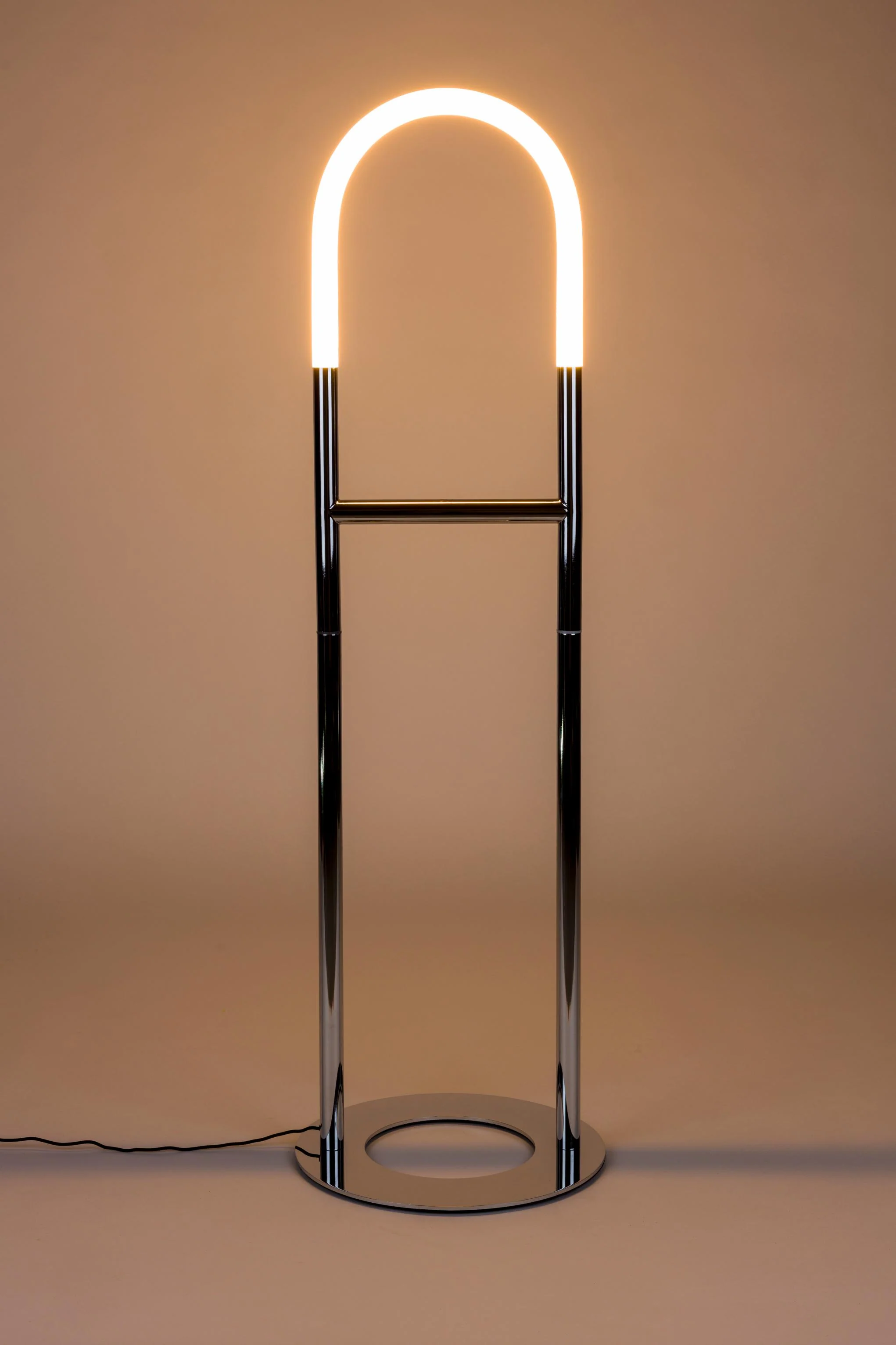 Lampa podłogowa ARCH srebrny - Image 8