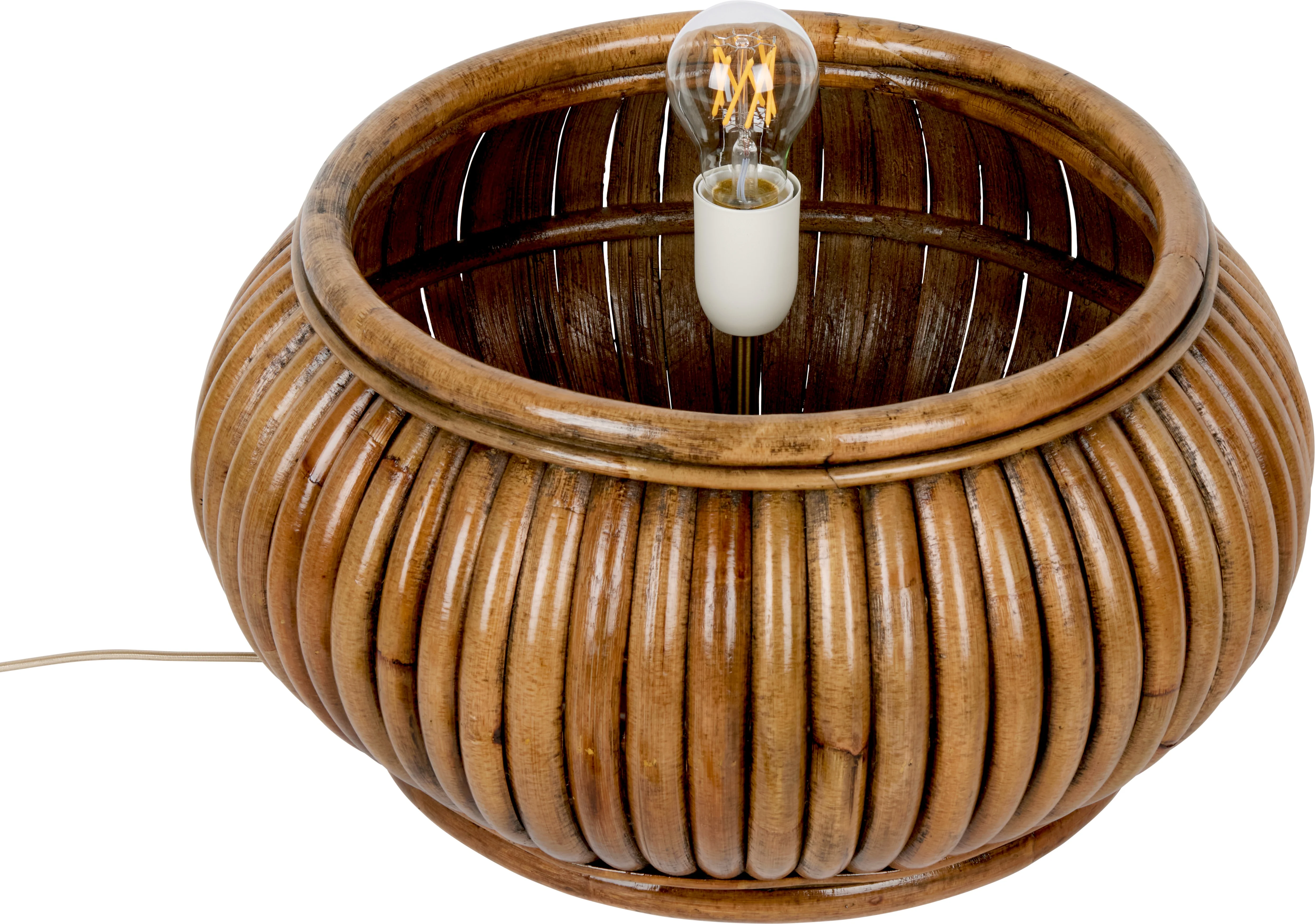 Lampa podłogowa zewnętrzna BOHEMIAN rattan - Image 3