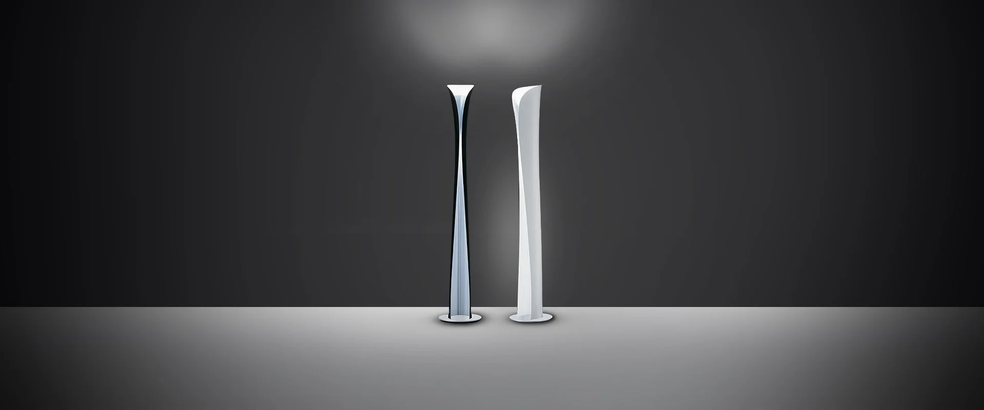 Lampa podłogowa CADMO czarny z białym - Image 4