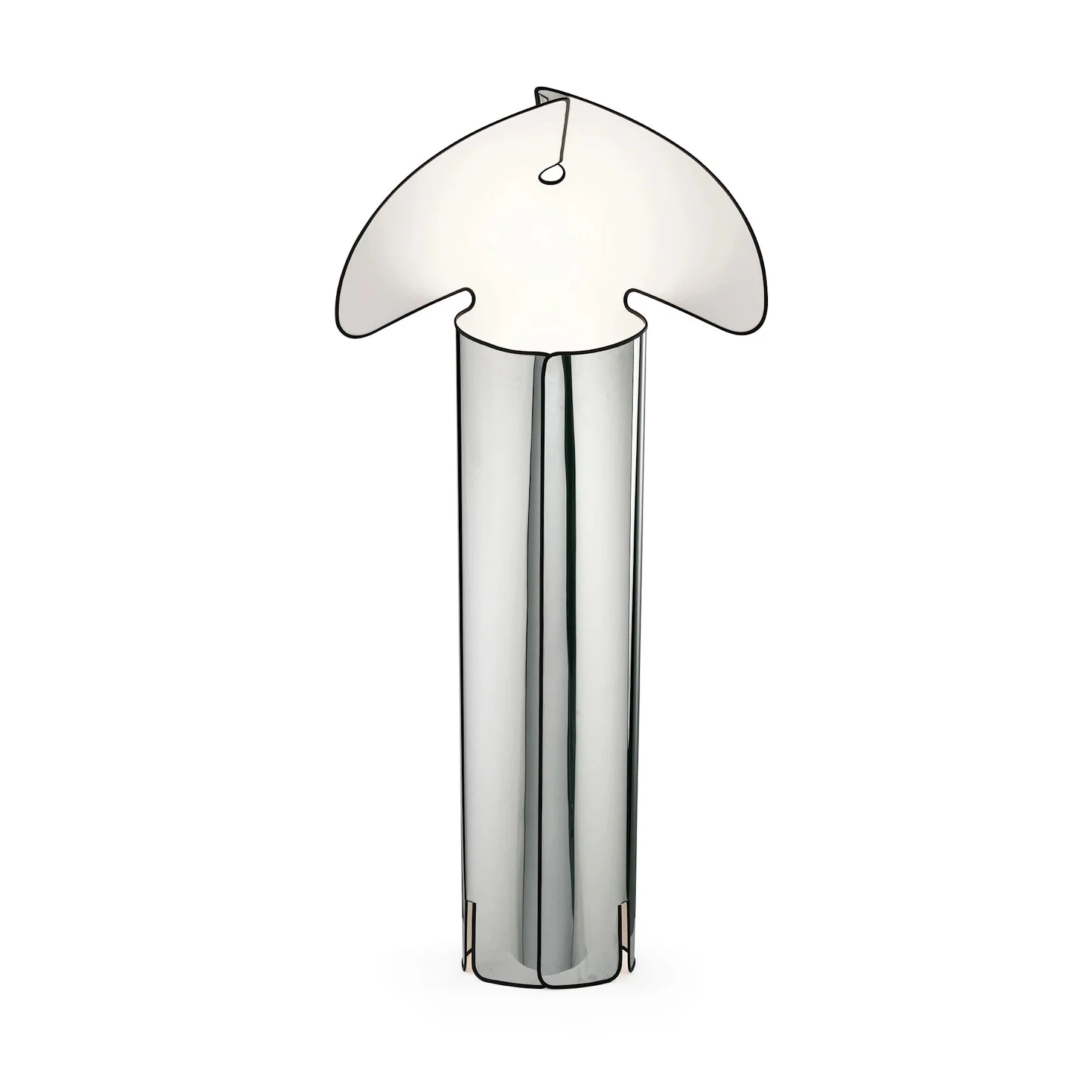 Lampa podłogowa CHIARA srebrny