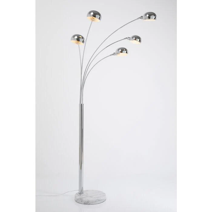 Lampa podłogowa FIVE FINGERS ECONOMY srebrny - Image 7