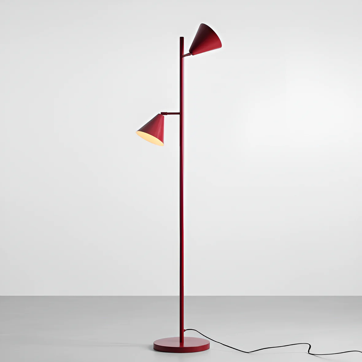 Lampa podłogowa FORM DUO czerwony - Image 2