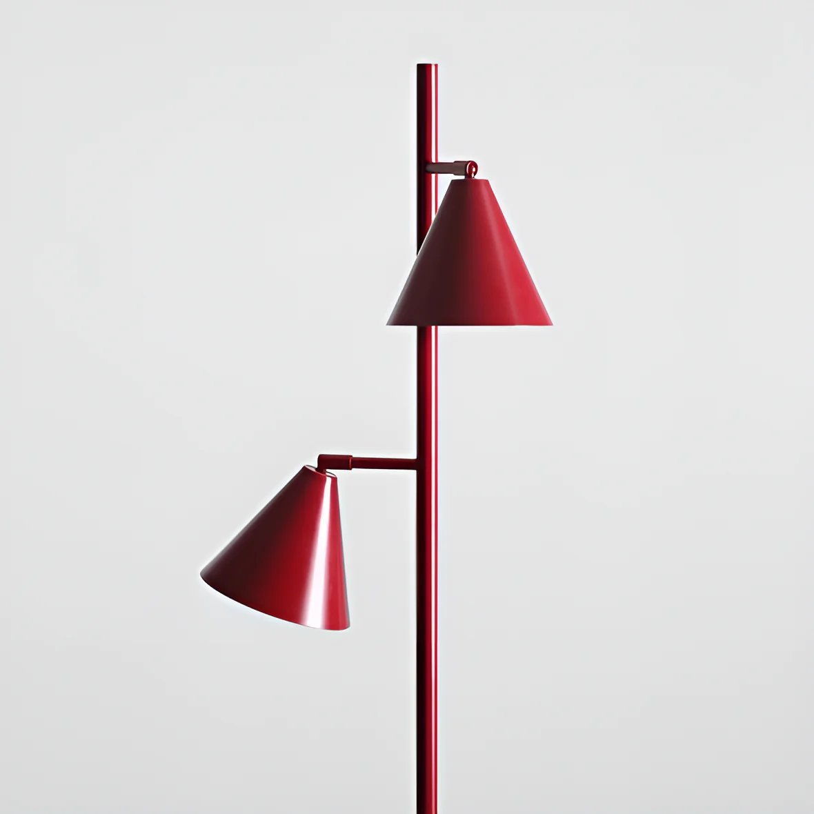 Lampa podłogowa FORM DUO czerwony - Image 3