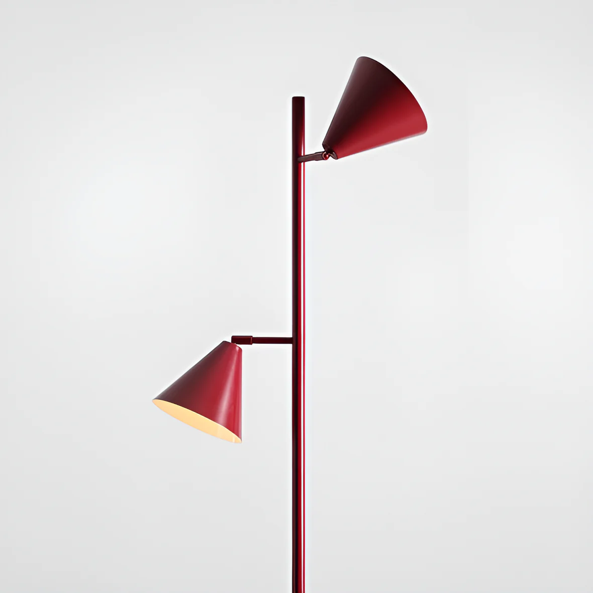 Lampa podłogowa FORM DUO czerwony - Image 5
