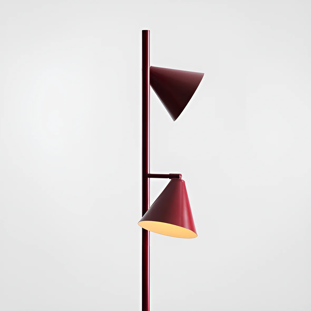 Lampa podłogowa FORM DUO czerwony - Image 6